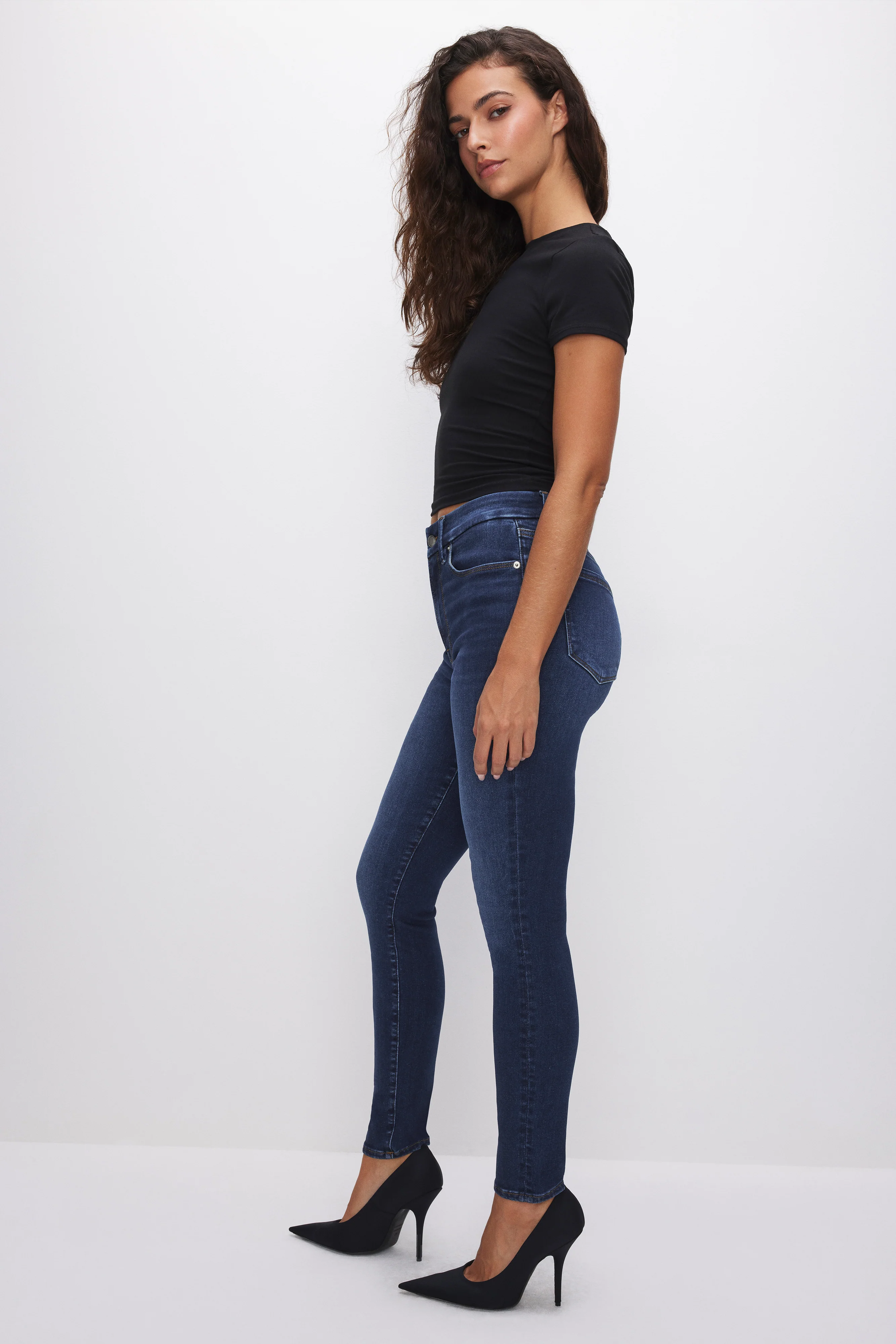 ALWAYS FITS GOOD LEGS SKINNY JEANS | INDIGO446 - Image 4
