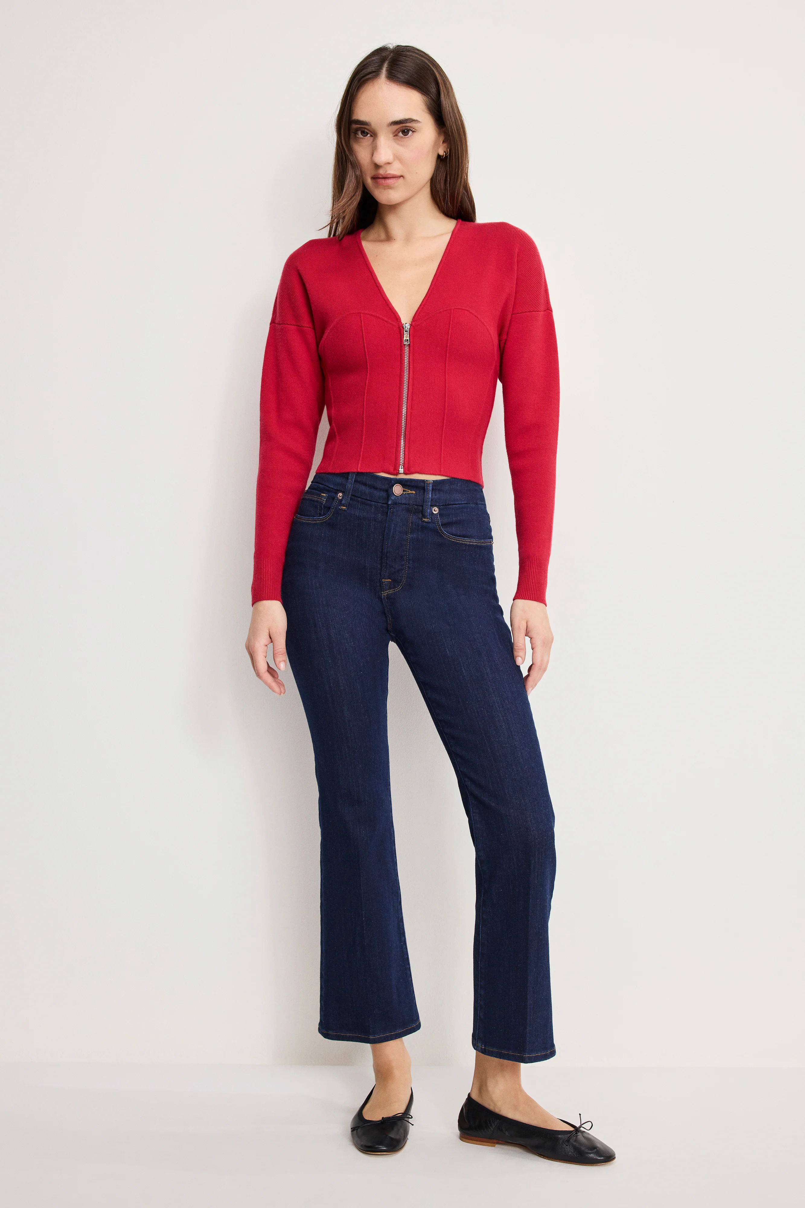 BUSTIER SWEATER | RUBY - Image 3