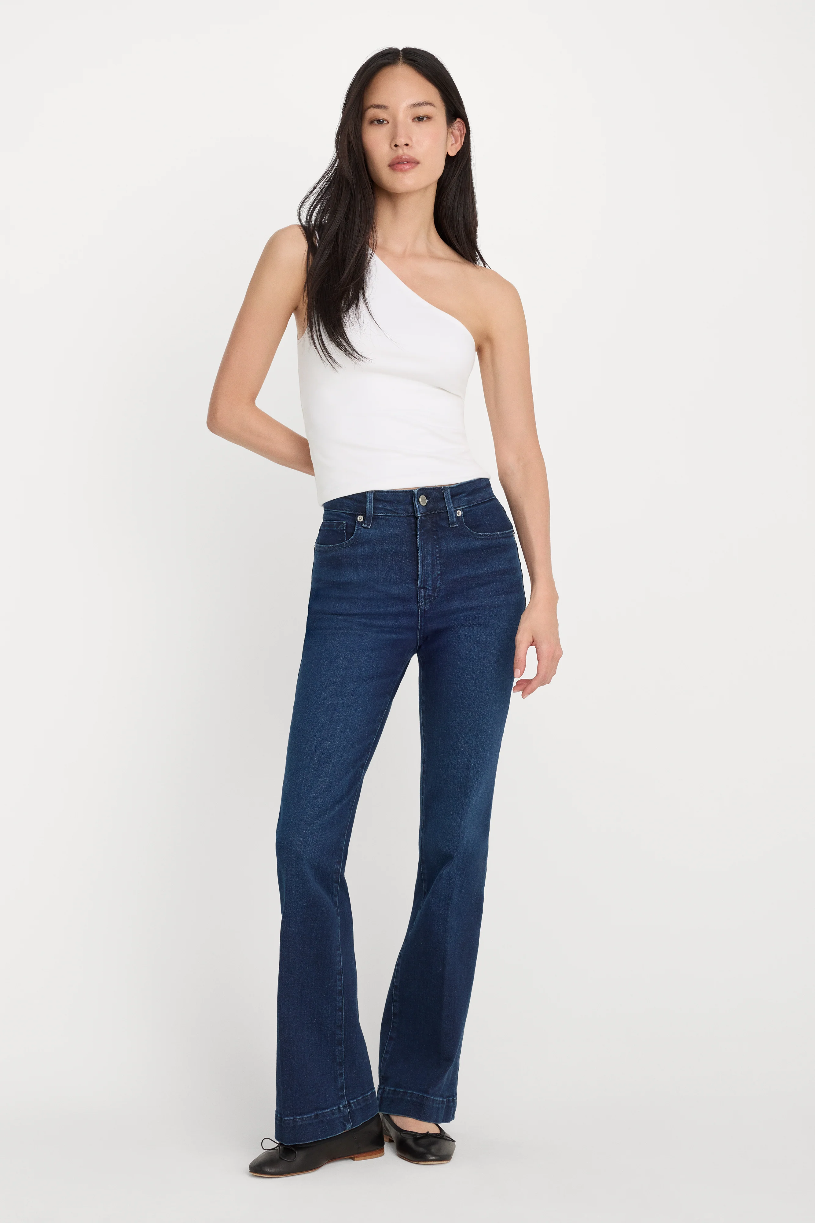 COMPRESSION GOOD CLASSIC BOOTCUT JEANS | INDIGO1150