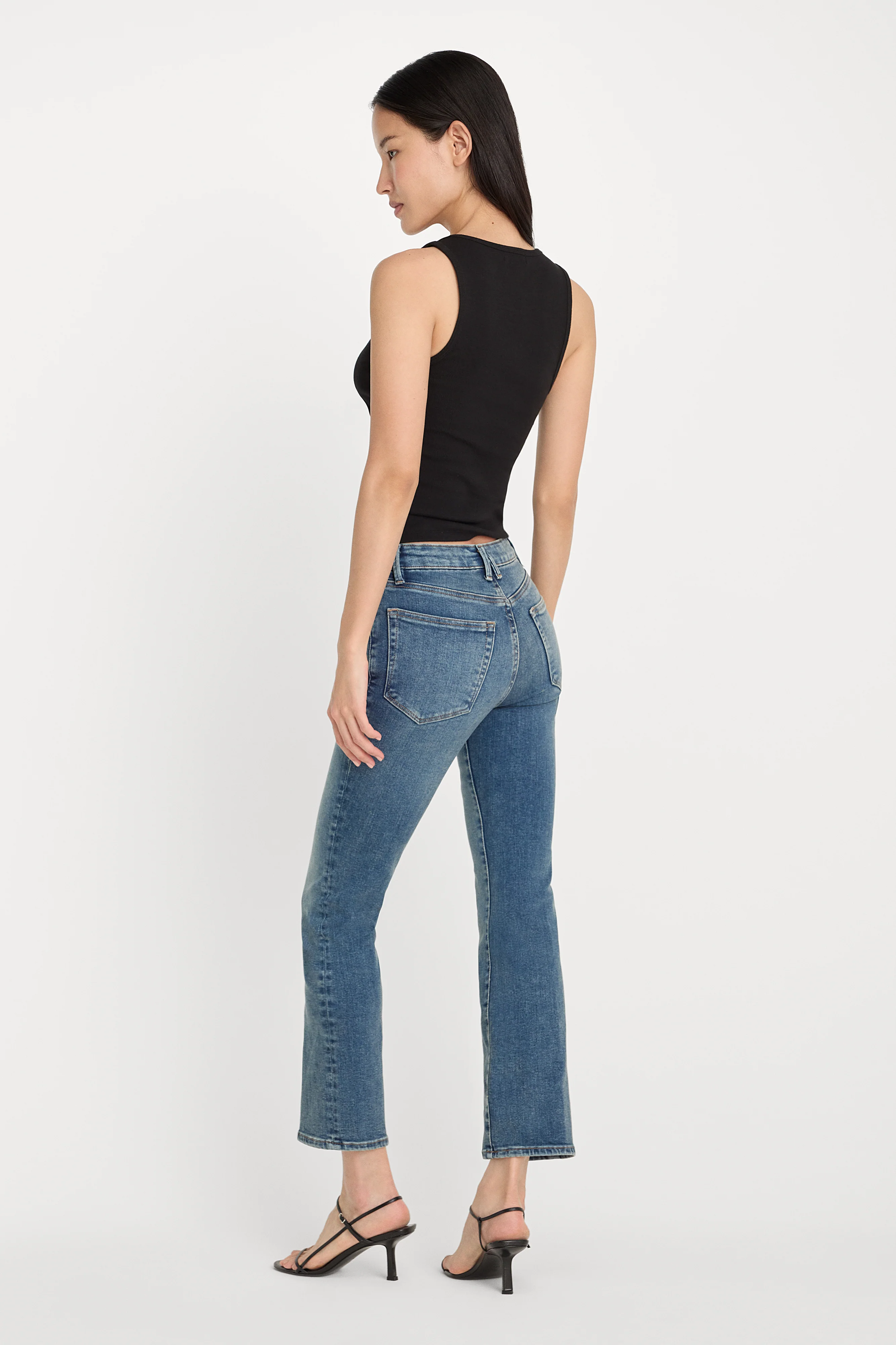 COMPRESSION GOOD LEGS STRAIGHT JEANS | INDIGO254 - Image 4