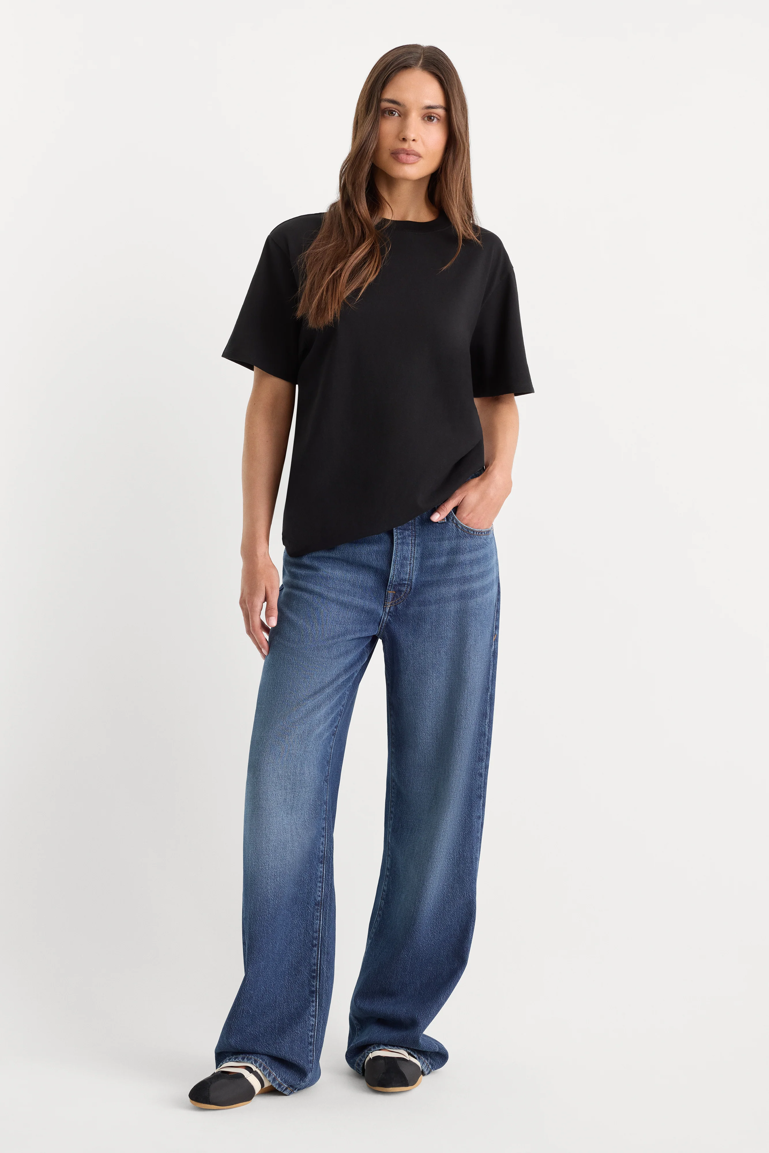 THE OVERSIZED TEE | BLACK - Image 3