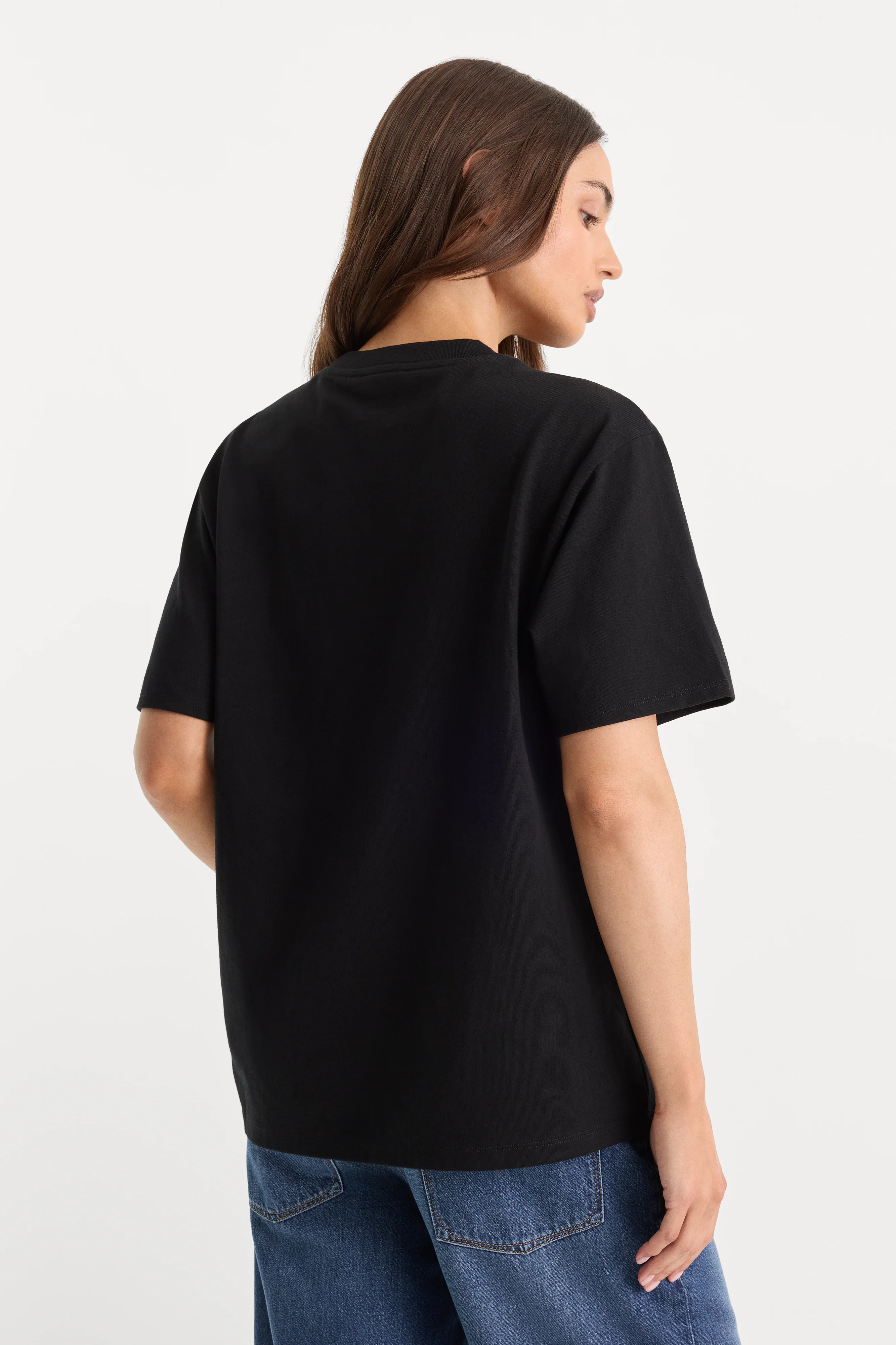 THE OVERSIZED TEE | BLACK - Image 5