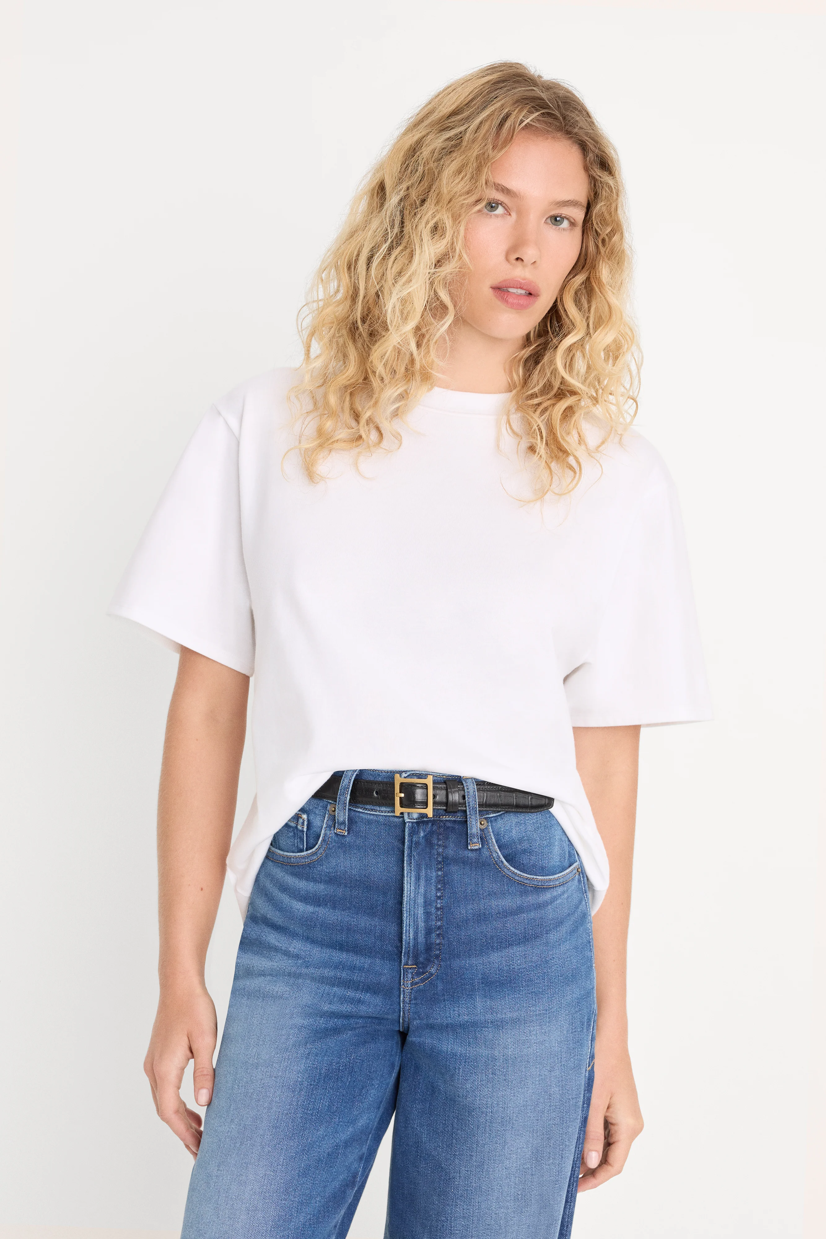 THE OVERSIZED TEE | WHITE - Image 2