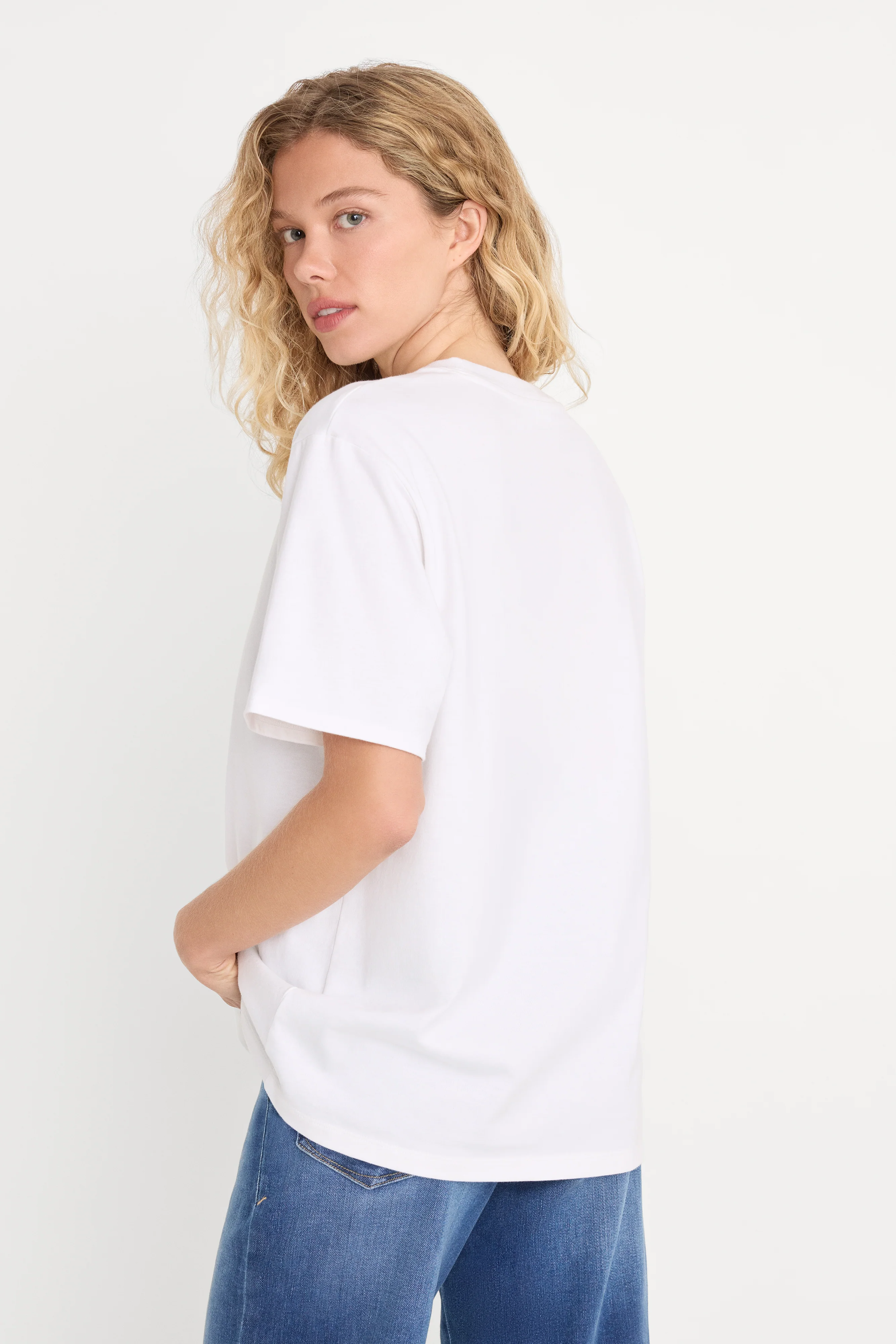 THE OVERSIZED TEE | WHITE - Image 4