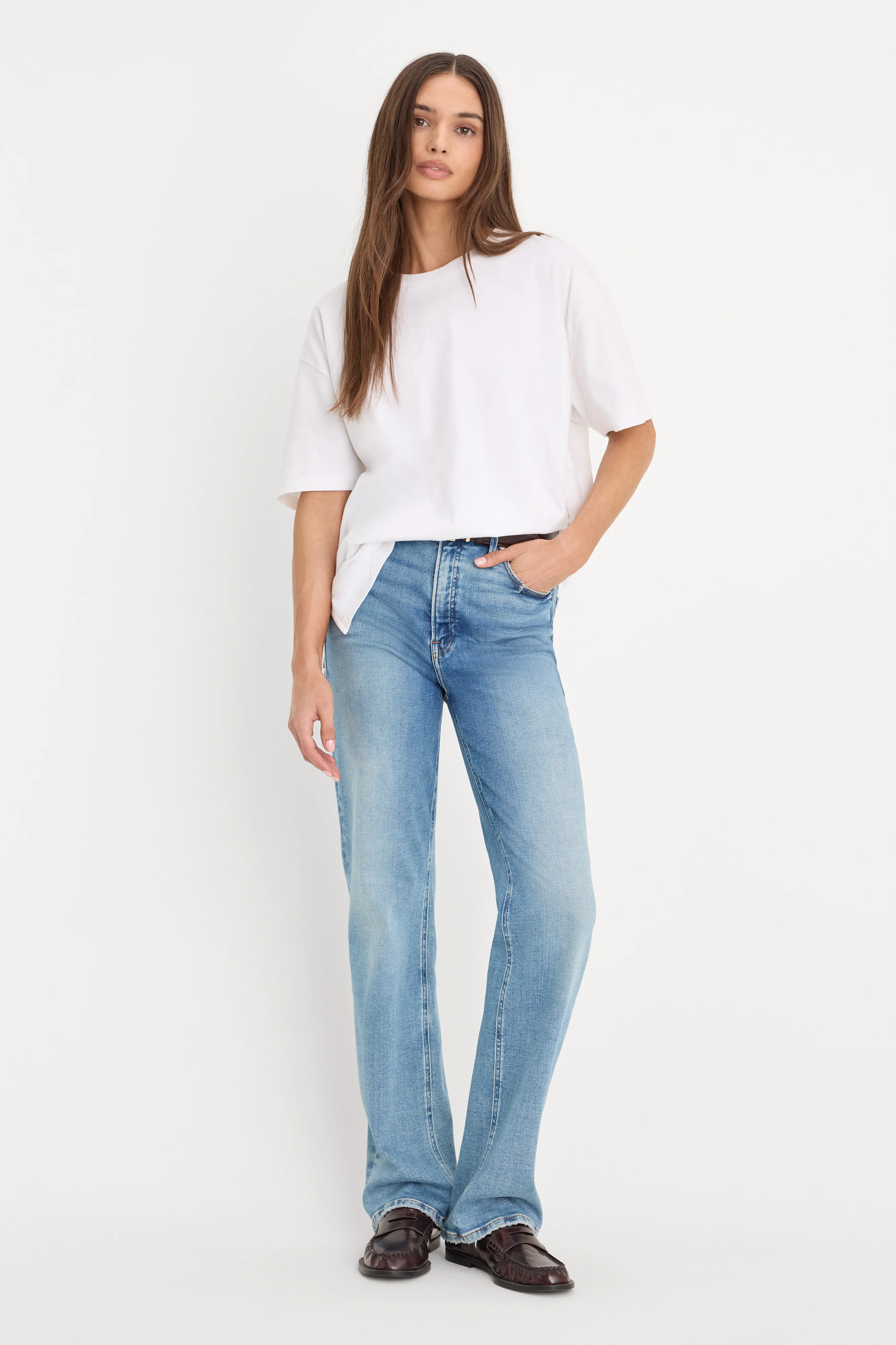 COTTON OVERSIZED TEE | WHITE001 - Image 5