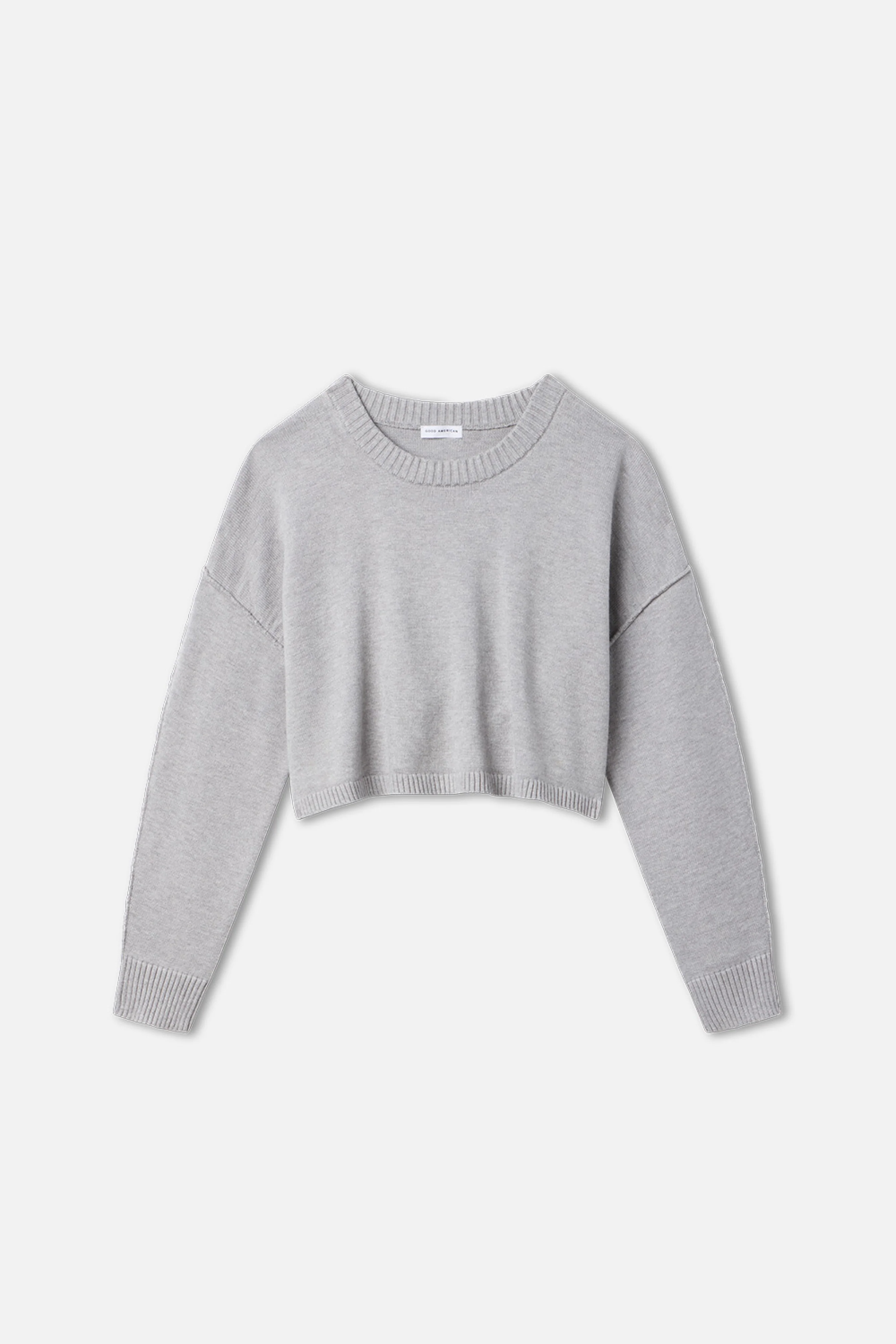 COZY KNIT CREW NECK | MELANGE GREY - Image 5