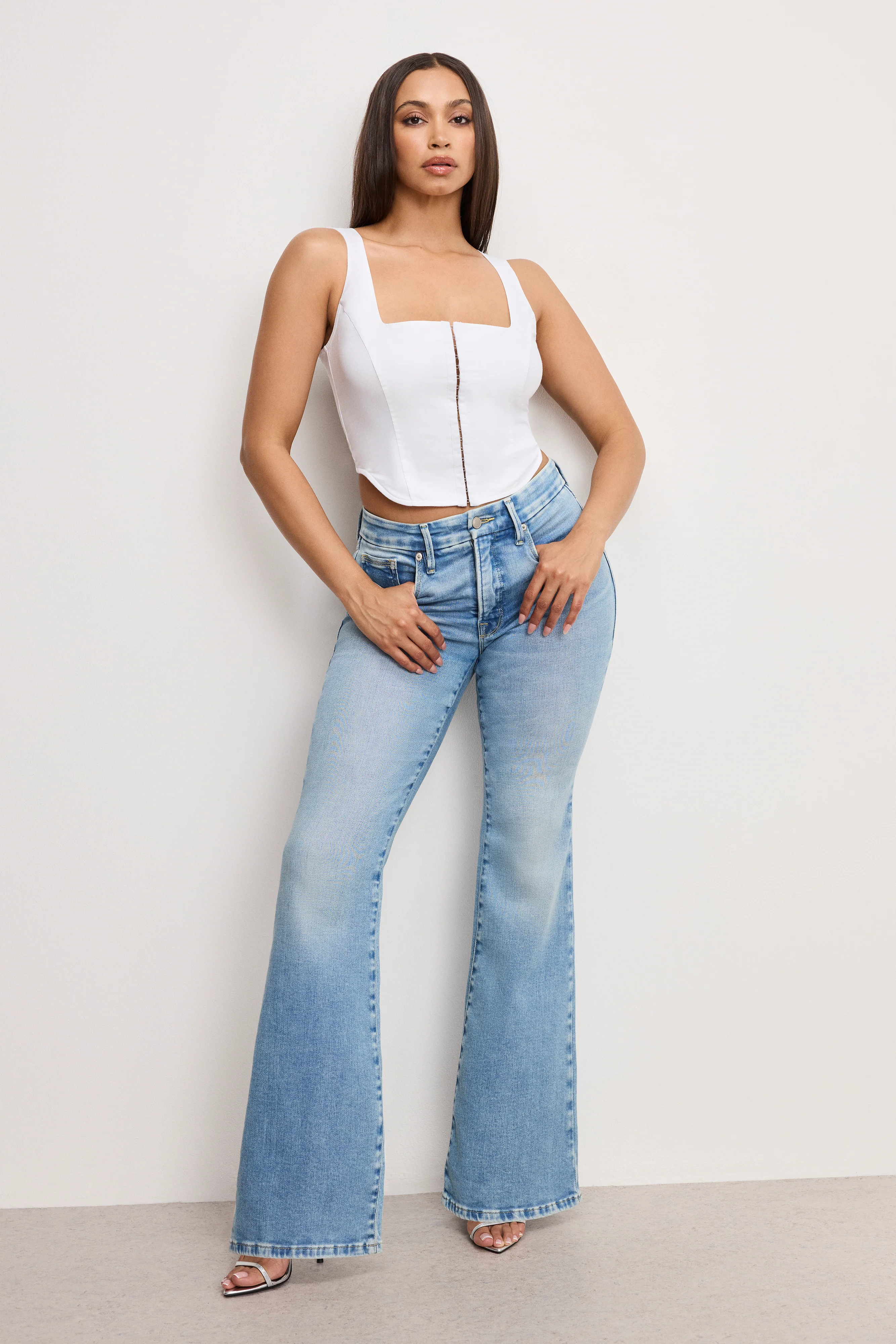 DOLLY POPLIN BUSTIER | WHITE001 - Image 7