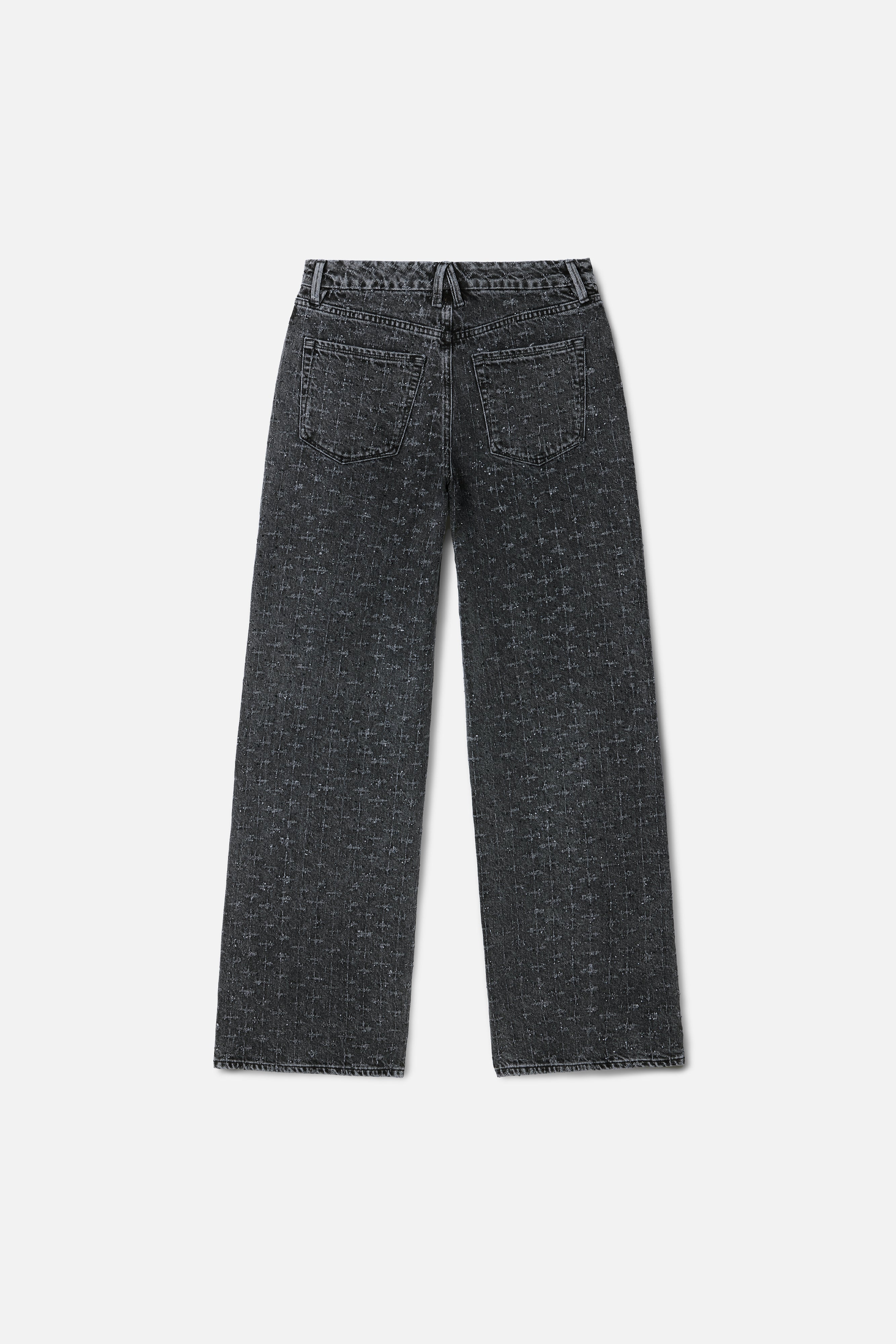 DOLLY JOLEANS CRYSTAL RELAXED JEANS  | BLACK415 - Image 7