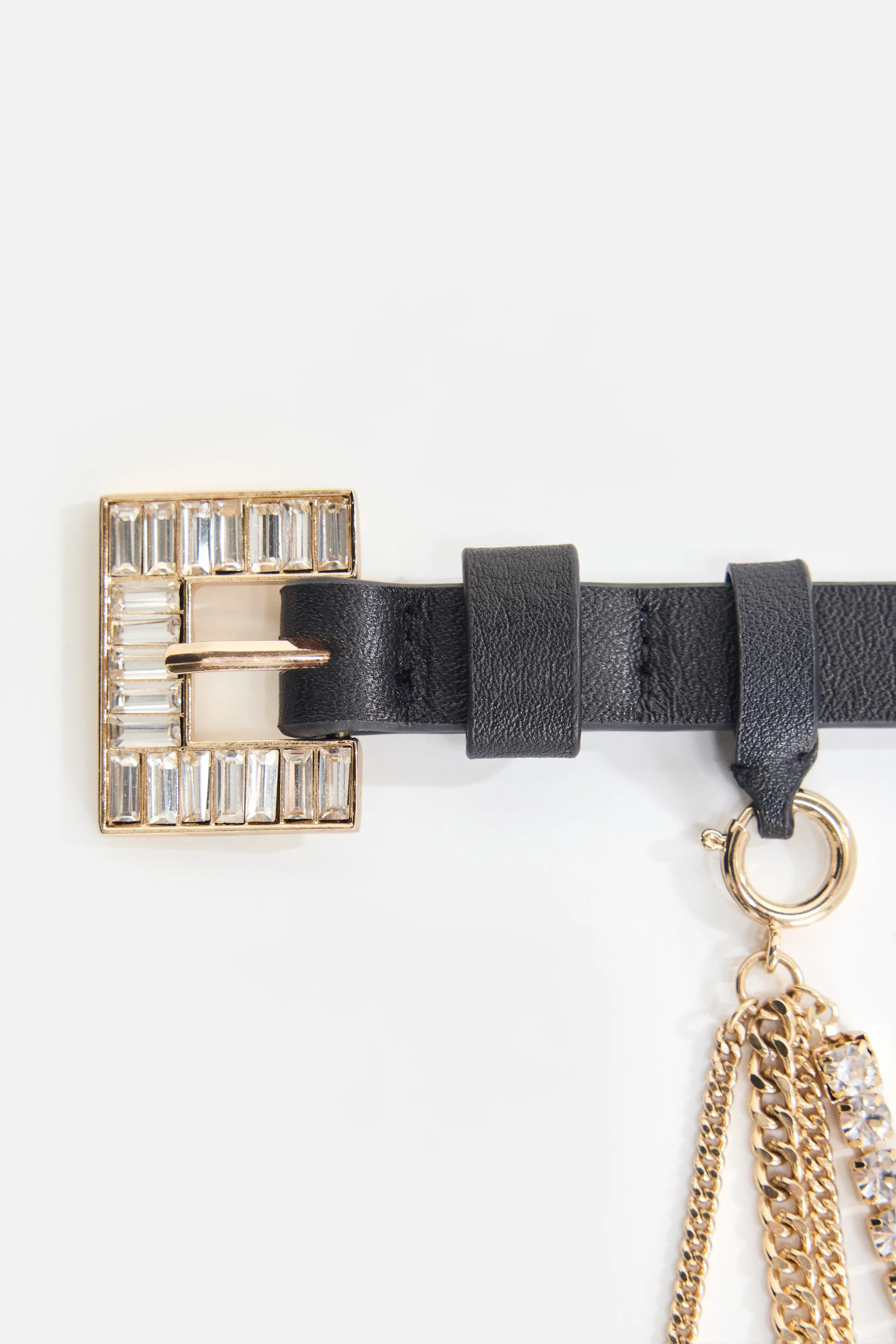 DOLLY SKINNY CRYSTAL BUTTERFLY BELT | BLACK001 - Image 5