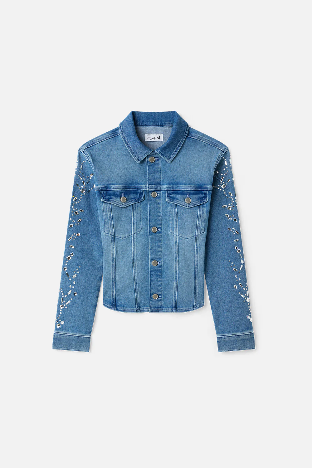 DOLLY CRYSTAL FITTED JACKET | INDIGO1089 - Image 6