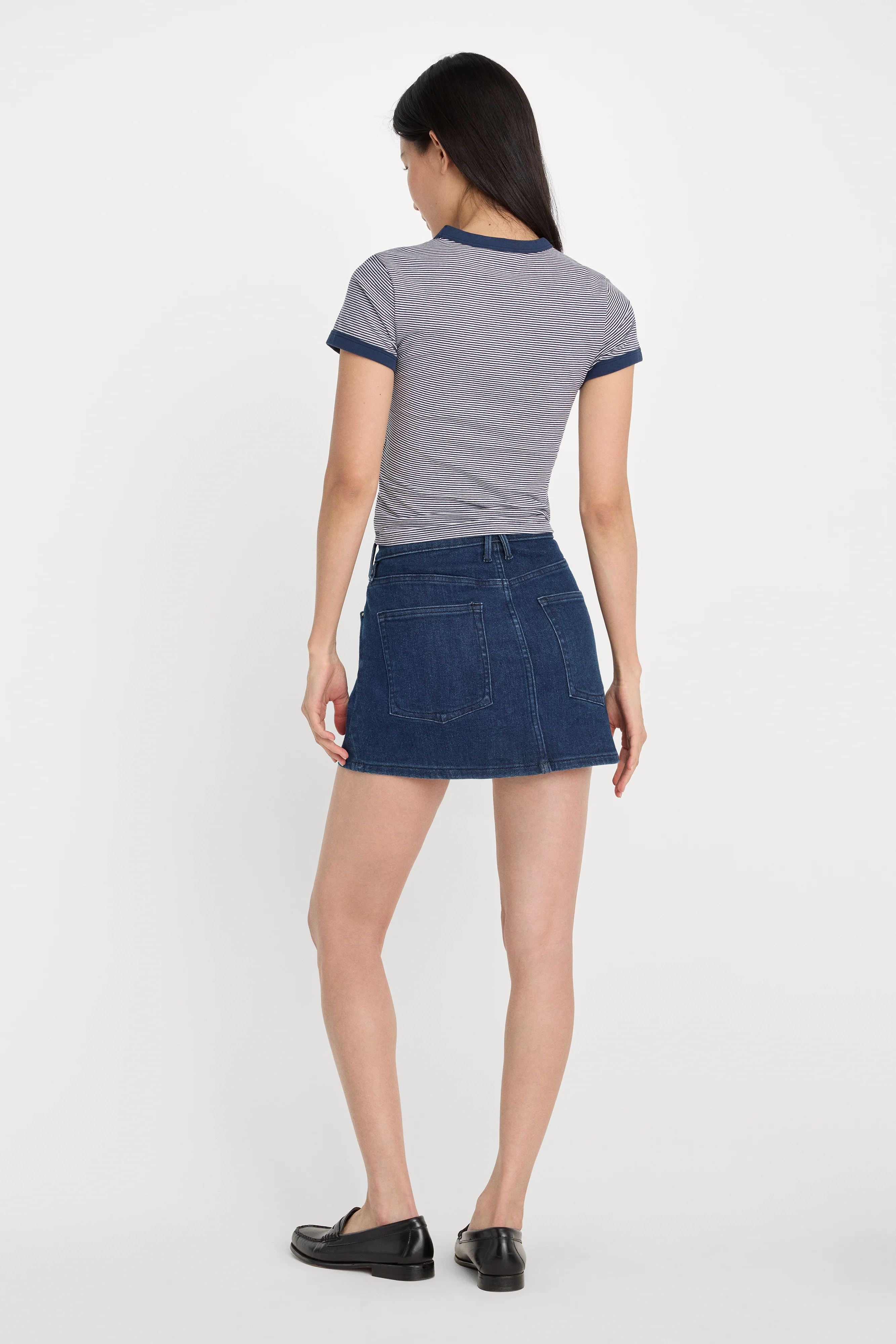 GOOD 90S MINI SKIRT | INDIGO1169 - Image 5