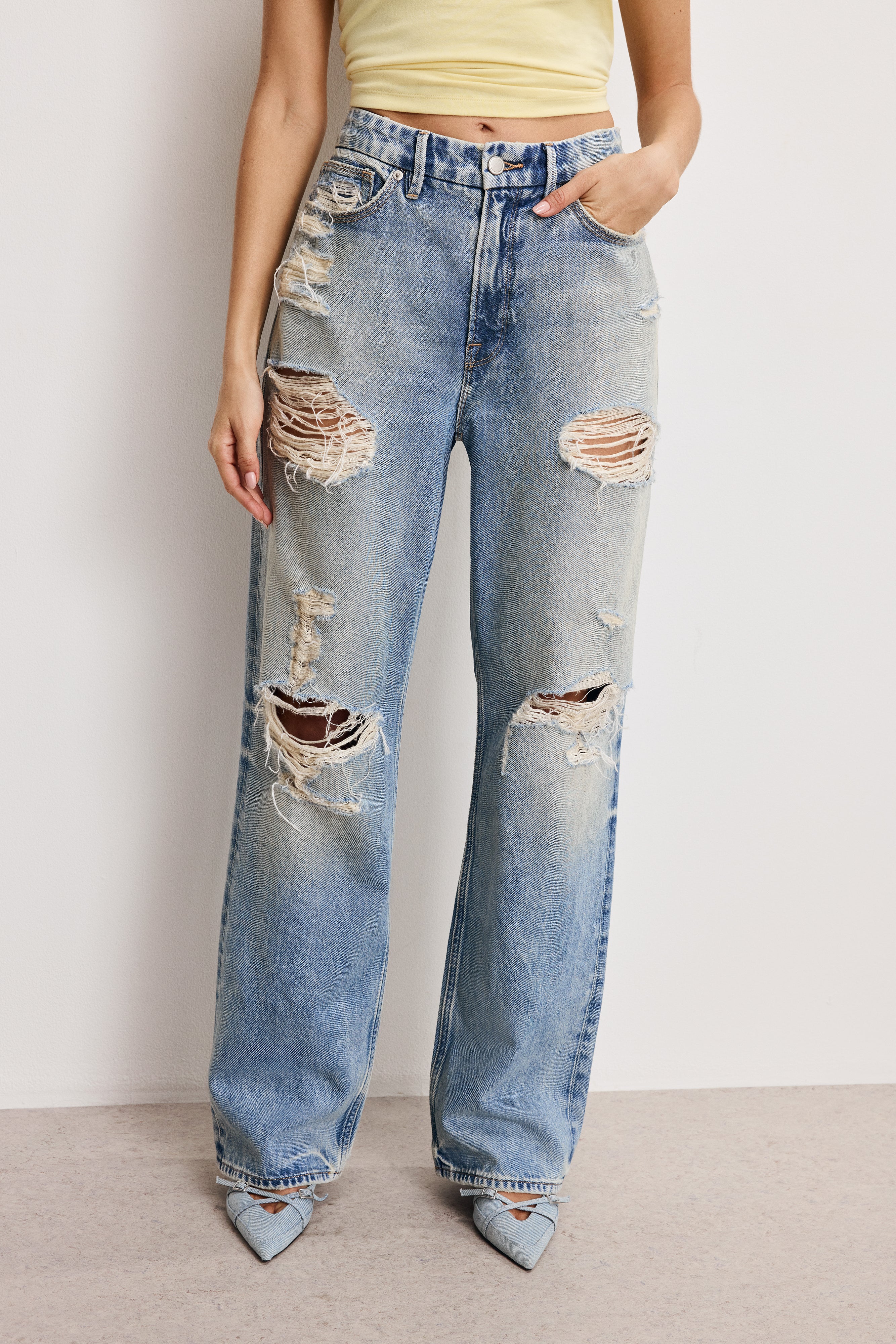 GOOD 90S RELAXED JEANS | INDIGO962 - Image 5