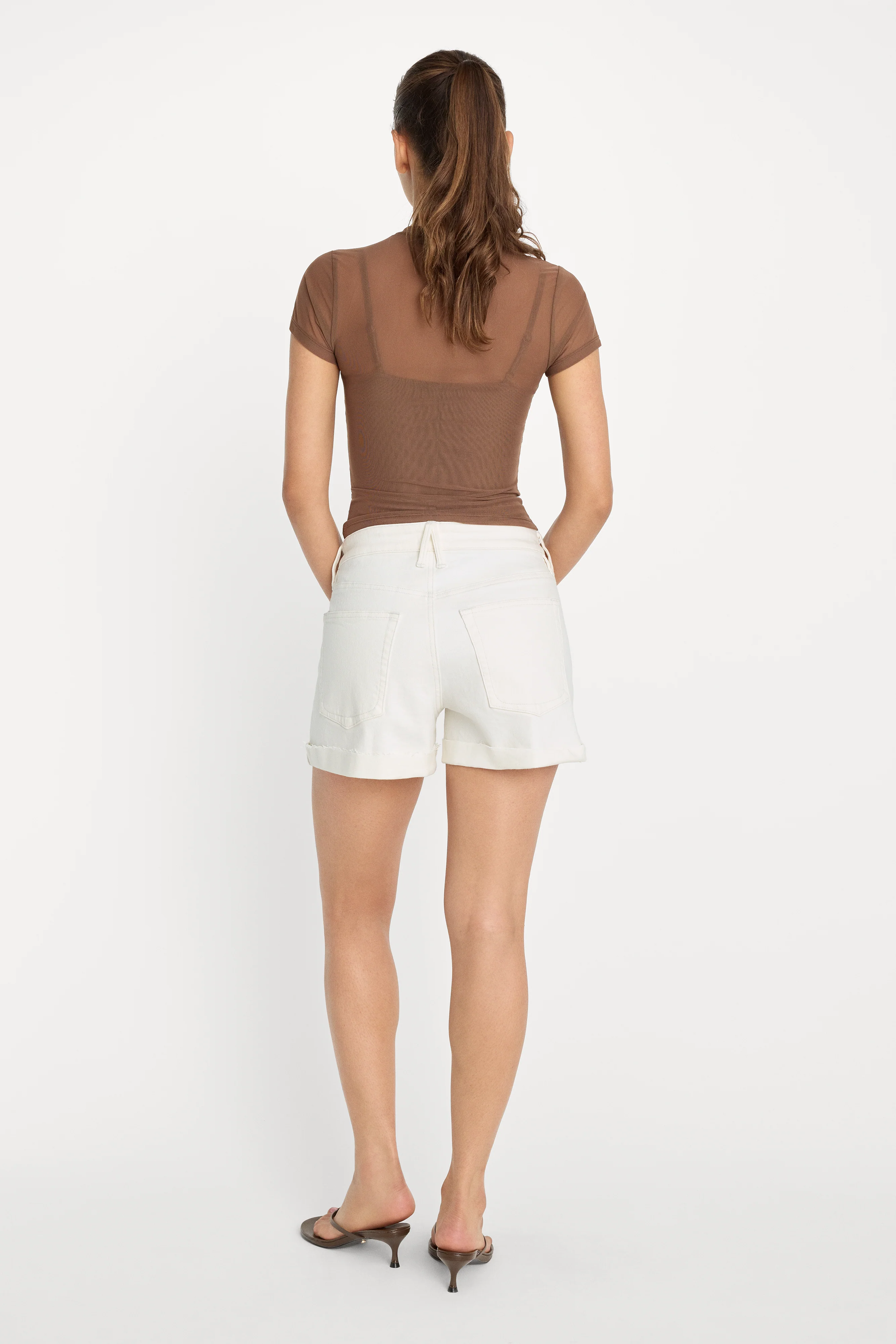 GOOD GIRLFRIEND SHORTS | WHITE001 - Image 5