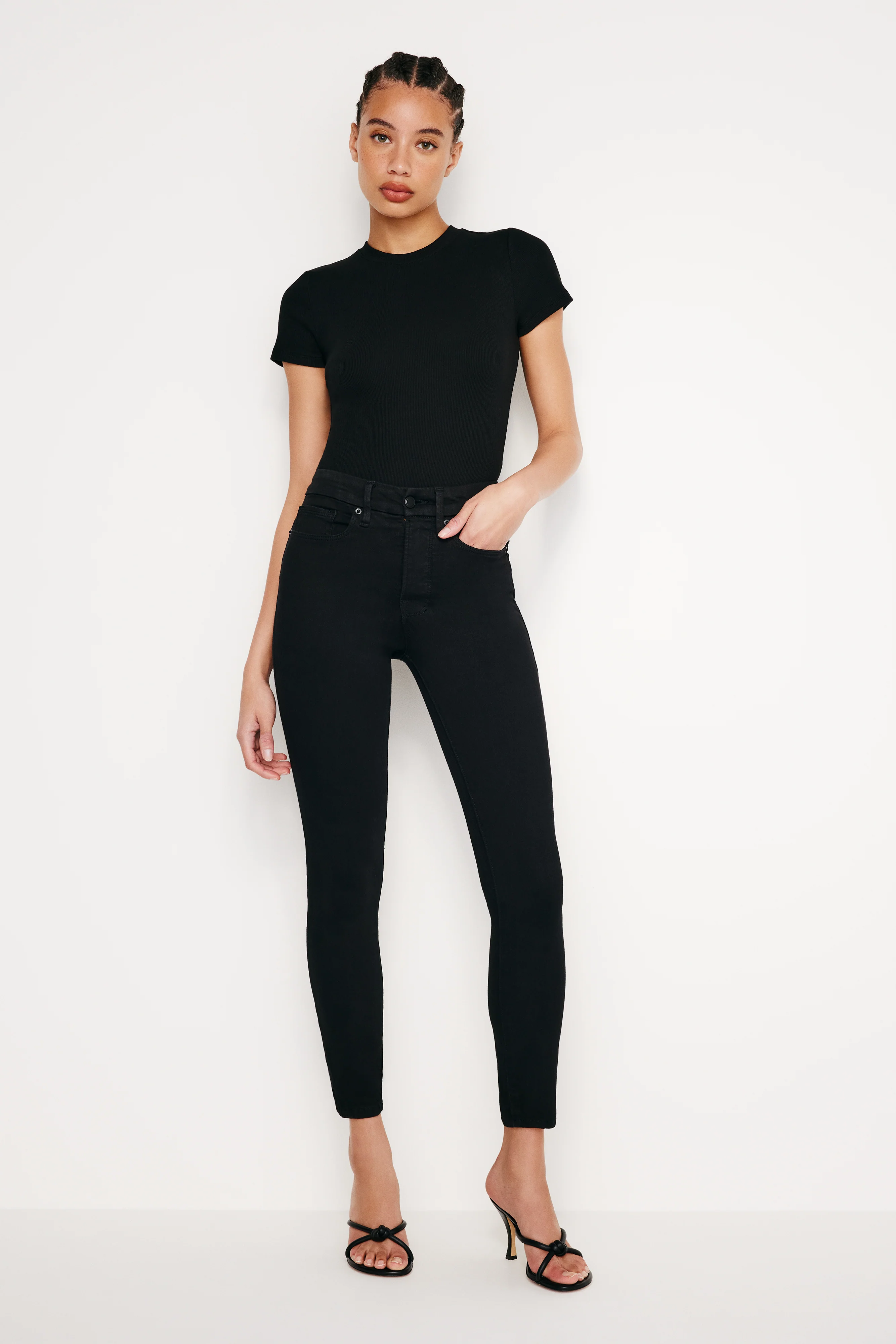 GOOD LEGS CROP | BLACK001 - Image 2
