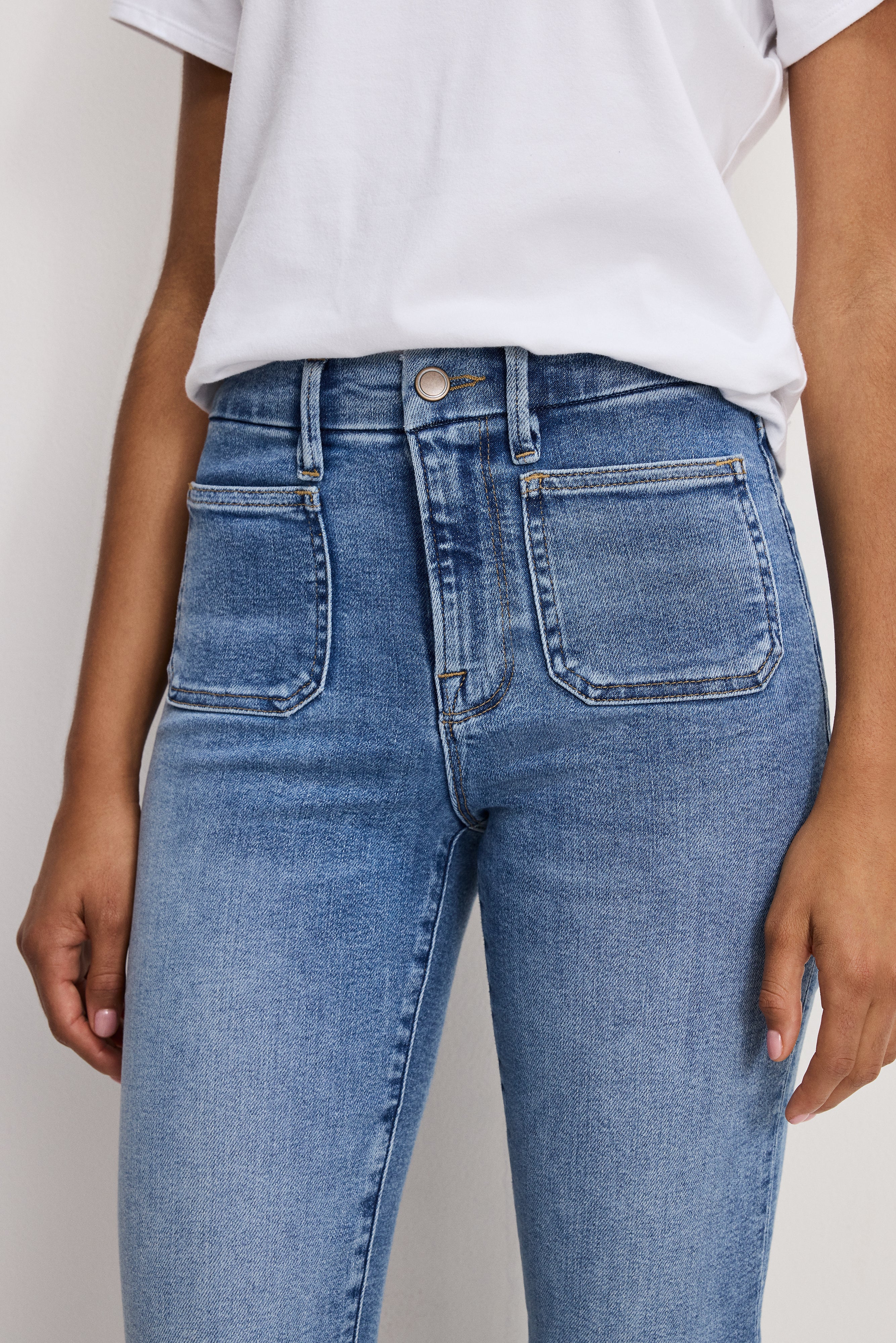 GOOD LEGS FLARE JEANS | INDIGO1149 - Image 5