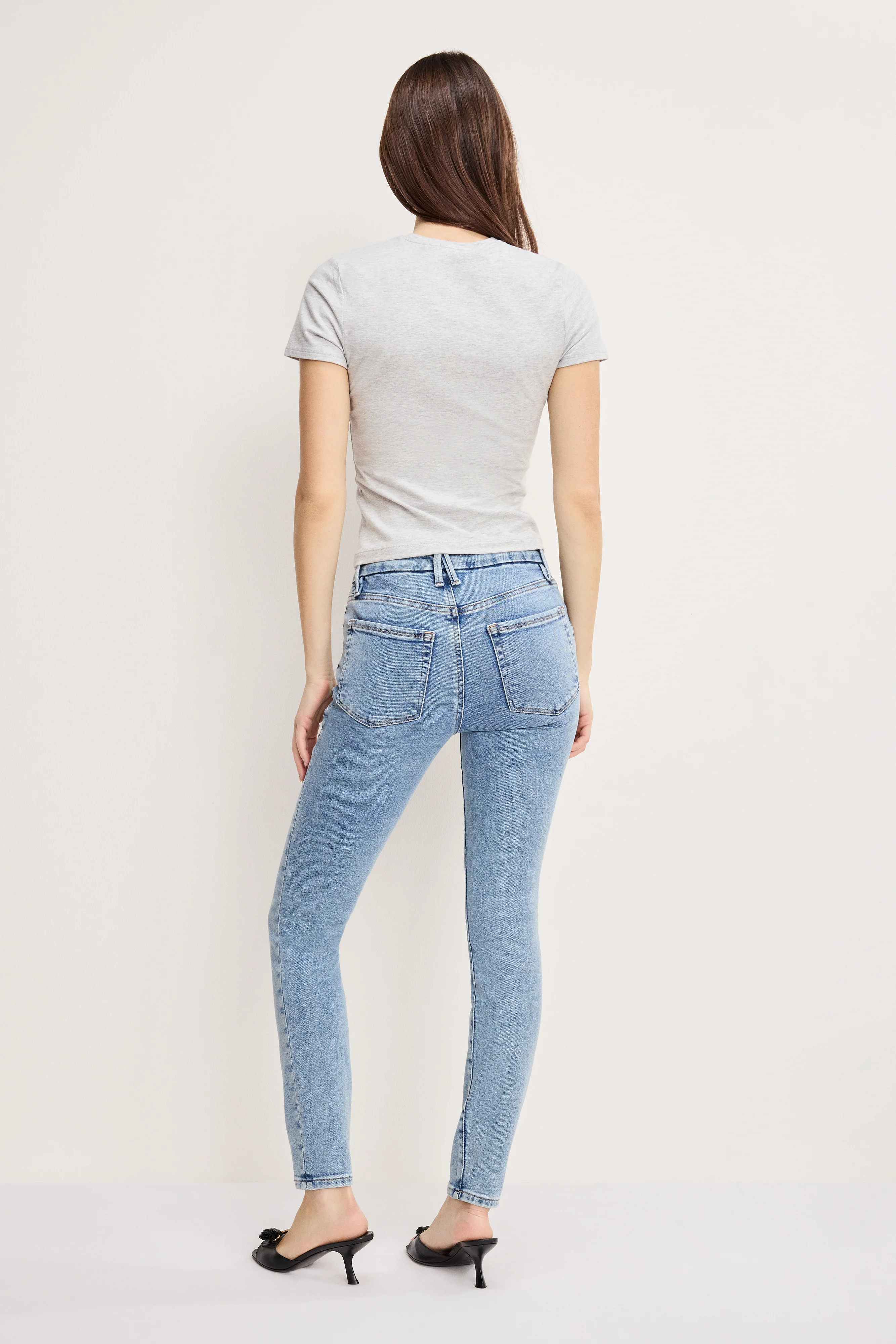 GOOD LEGS SKINNY COMPRESSION JEANS | INDIGO380 - Image 3