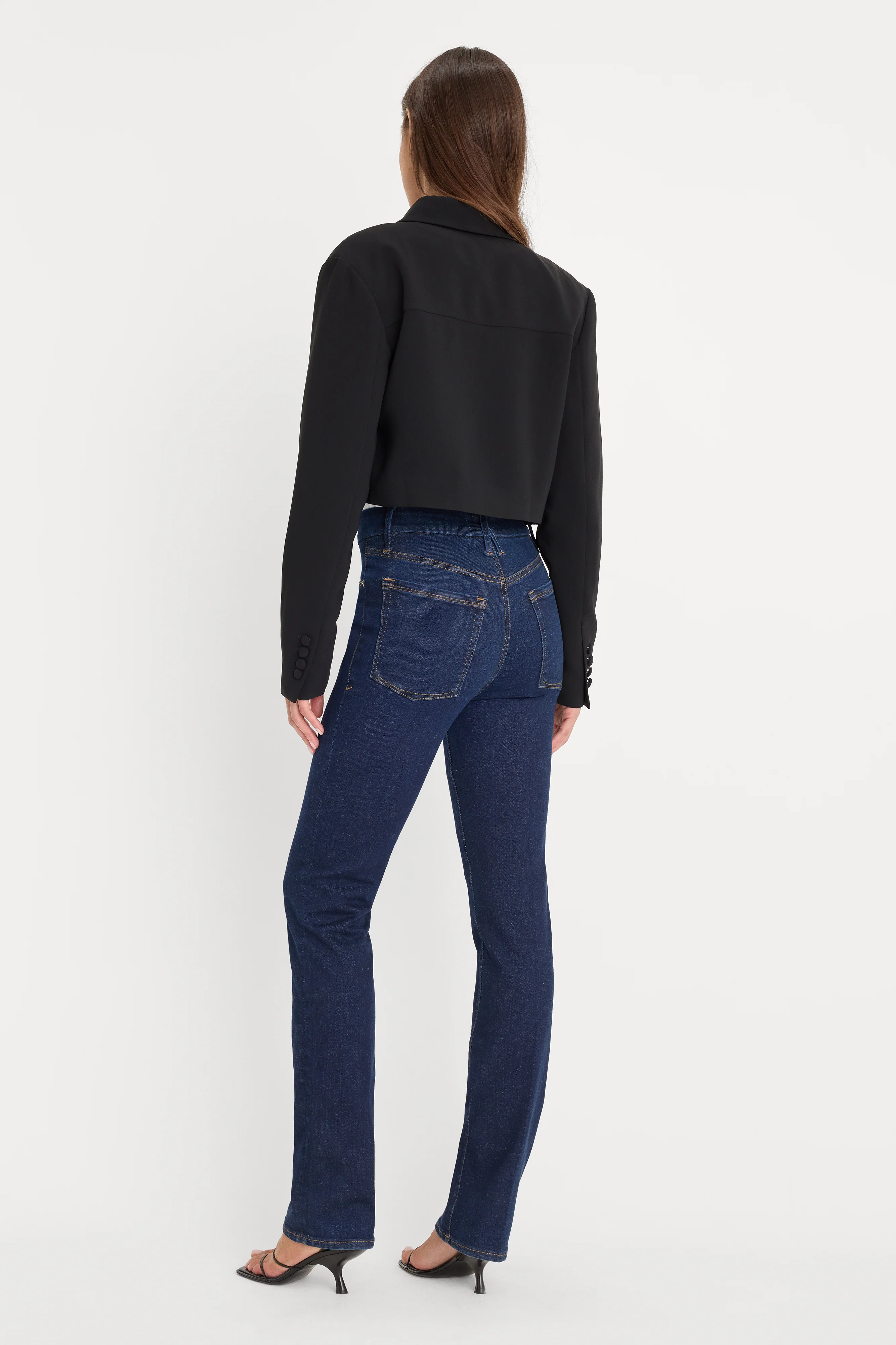 GOOD LEGS STRAIGHT JEANS LONG | DEEPBLUE04 - Image 5