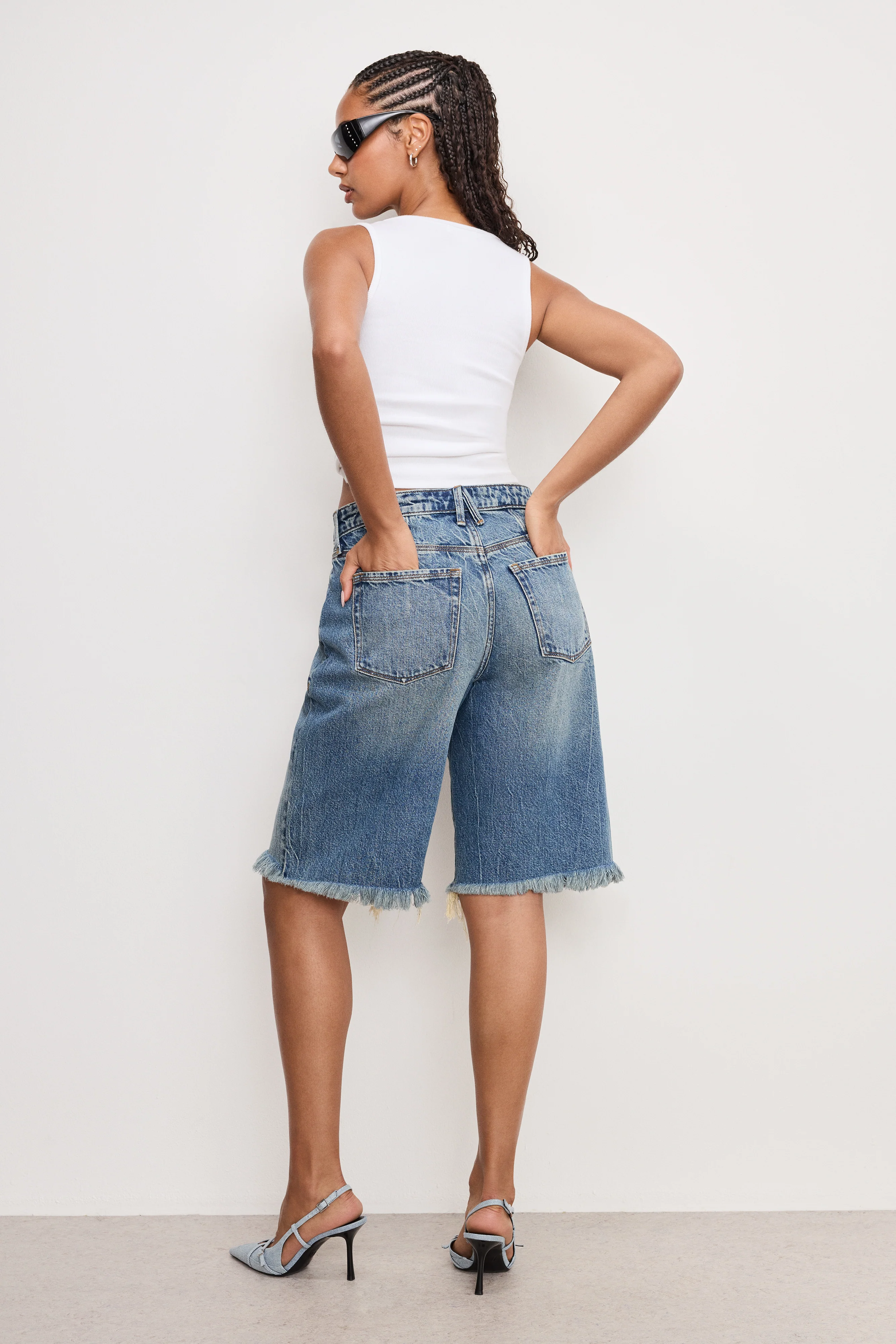 GOOD EASE BERMUDA SHORTS | INDIGO808 - Image 3