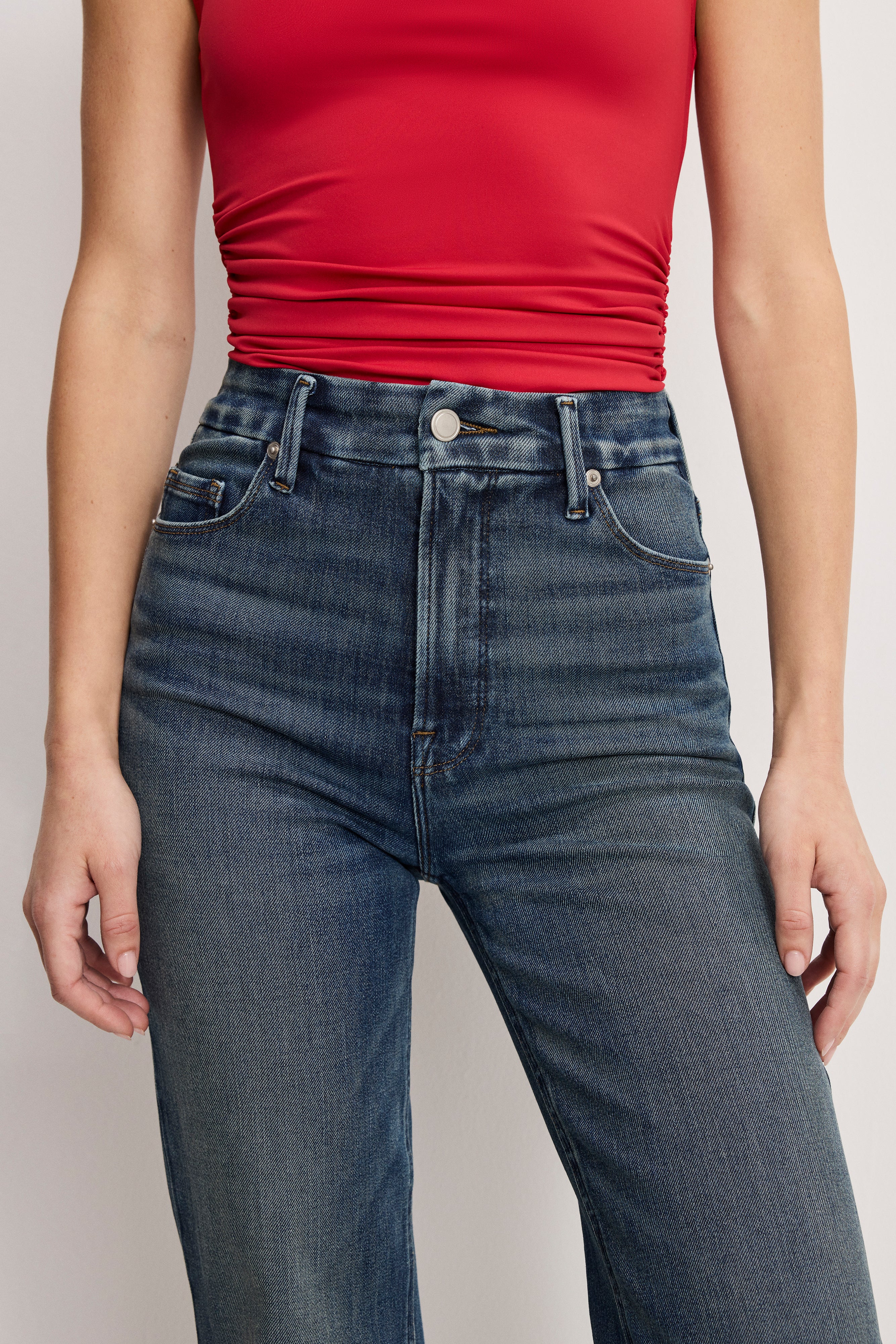GOOD TRUE STRAIGHT JEANS | INDIGO1147 - Image 5