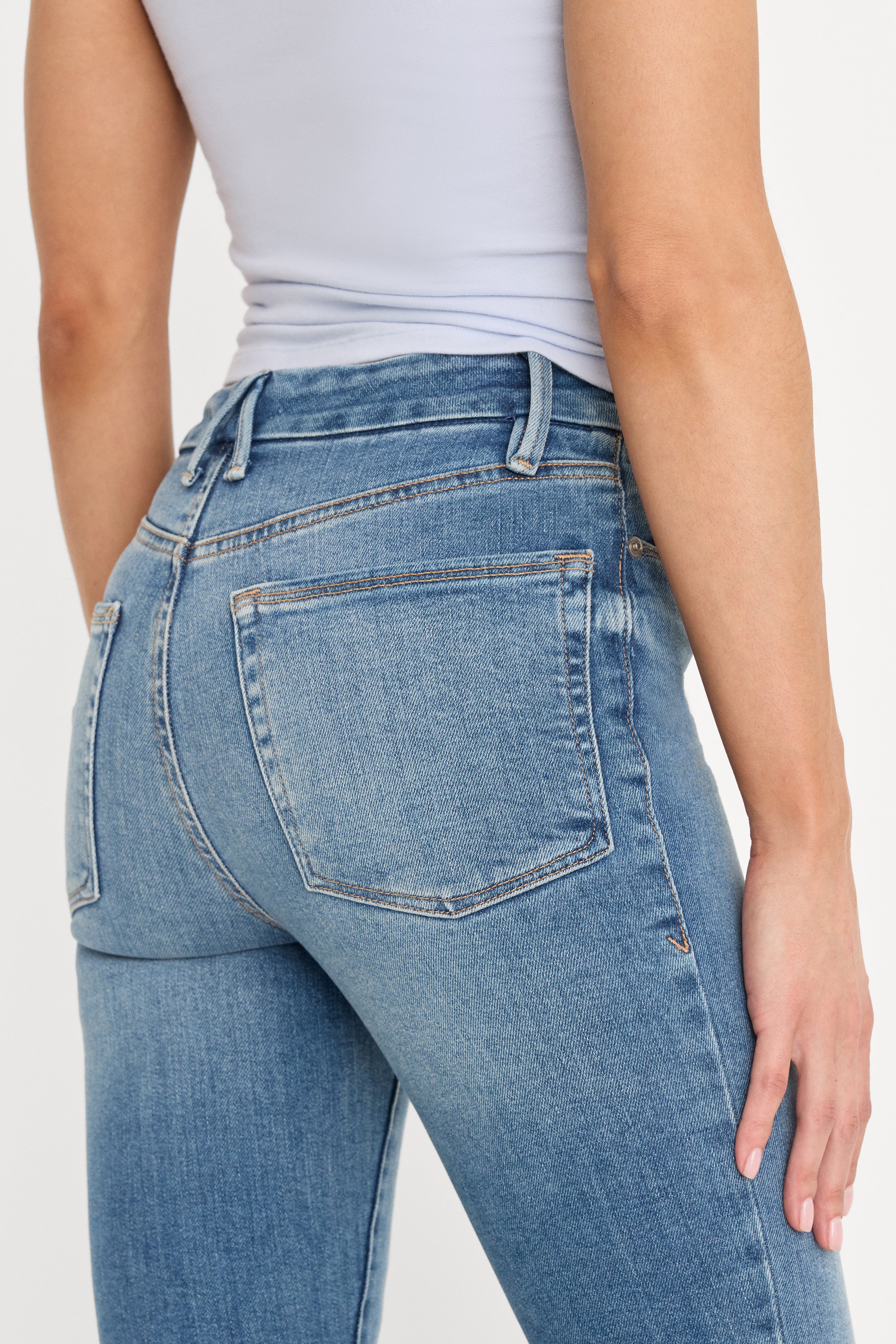 GOOD WAIST SKINNY COMPRESSION JEANS | INDIGO312 - Image 6