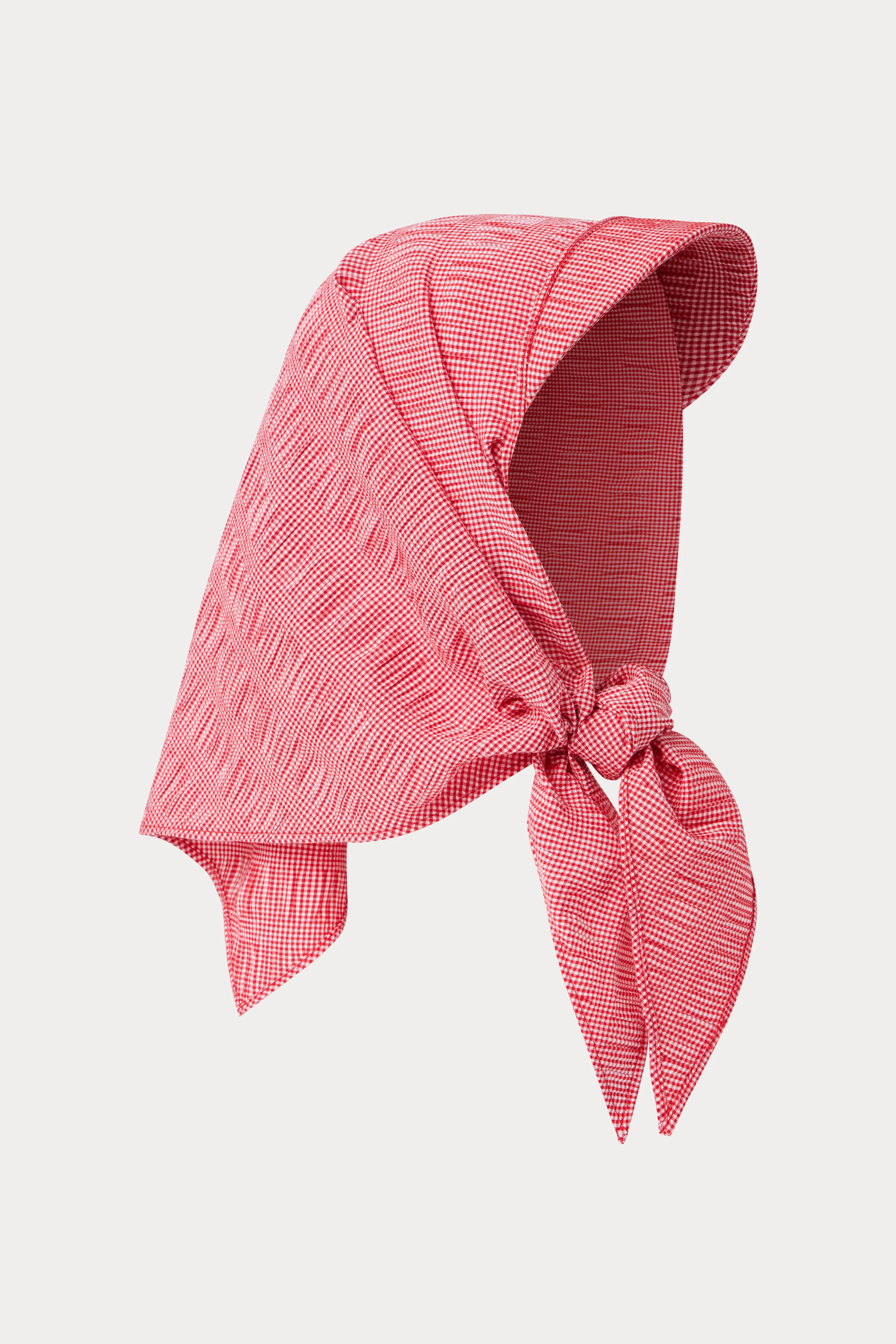 THE BANDANA HEAD SCARF | POP GINGHAM SMALL - Image 4