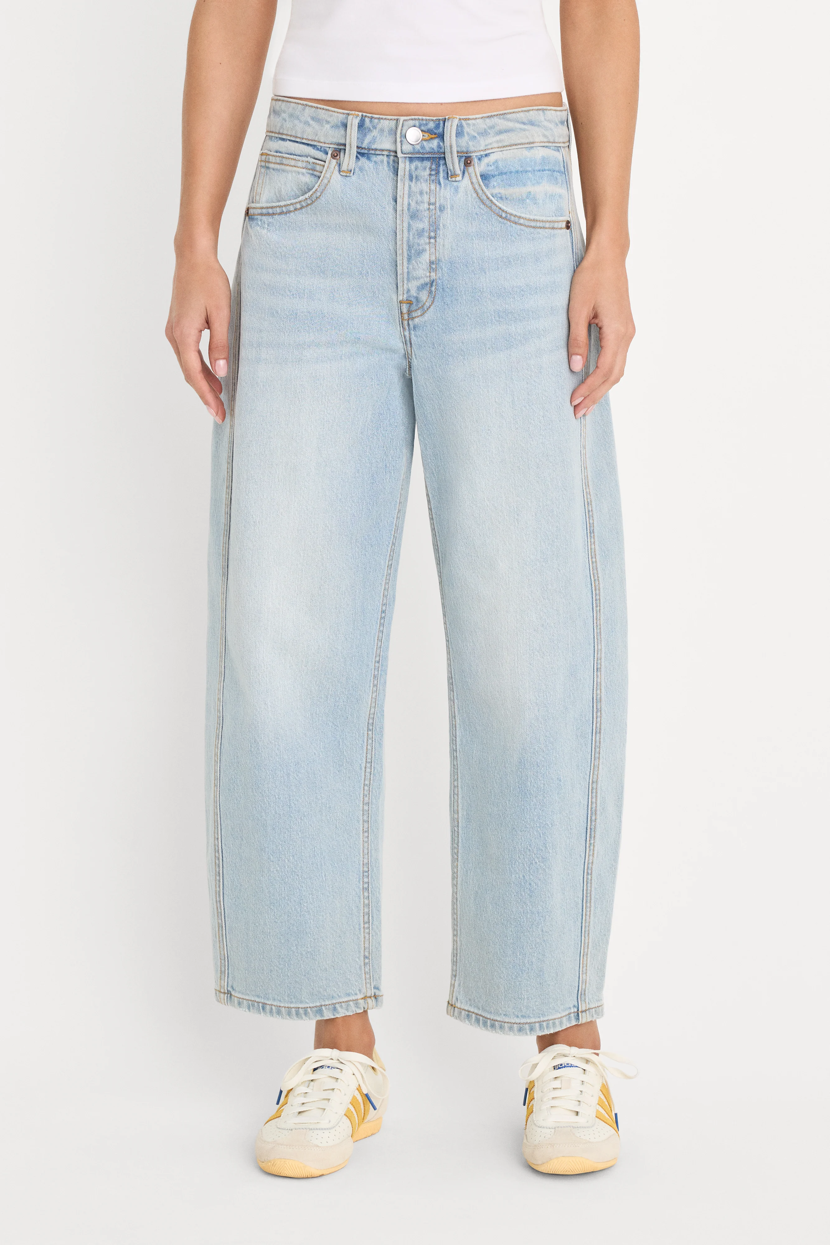 VINTAGE BARREL ANKLE JEANS | INDIGO1351 - Image 2