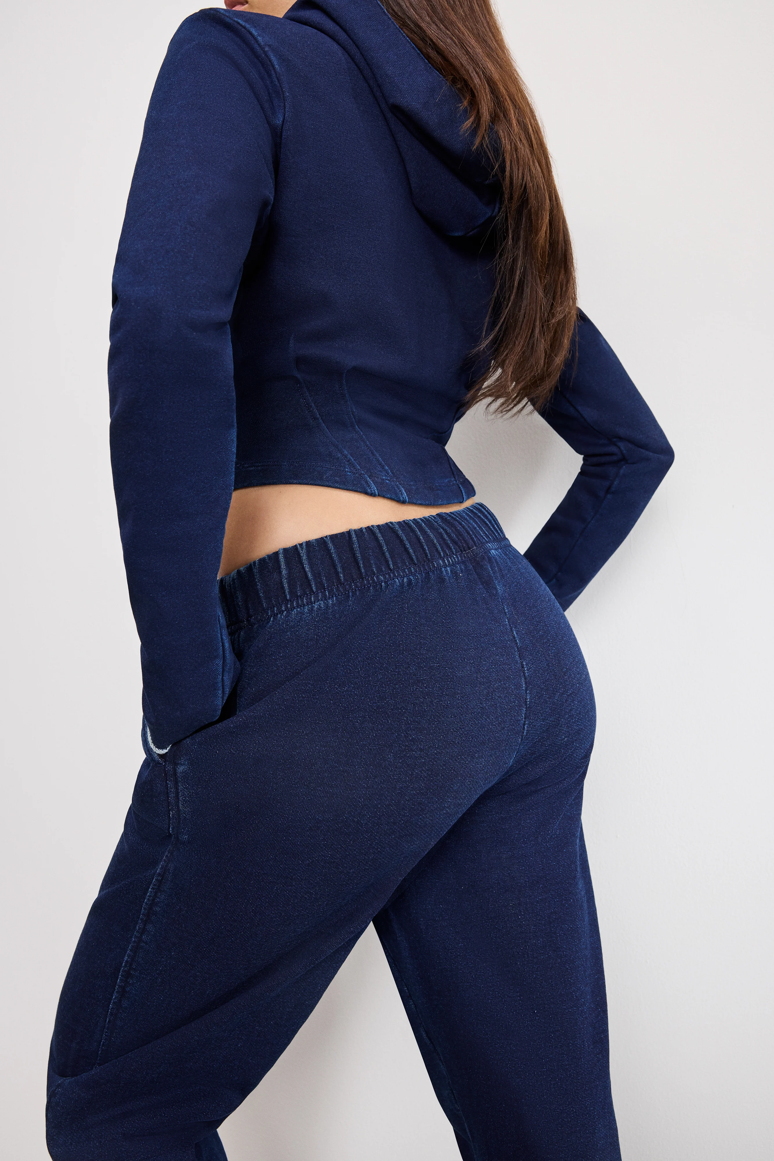 JEANIUS  BOYFRIEND SWEATPANTS | INDIGO1029 - Image 5