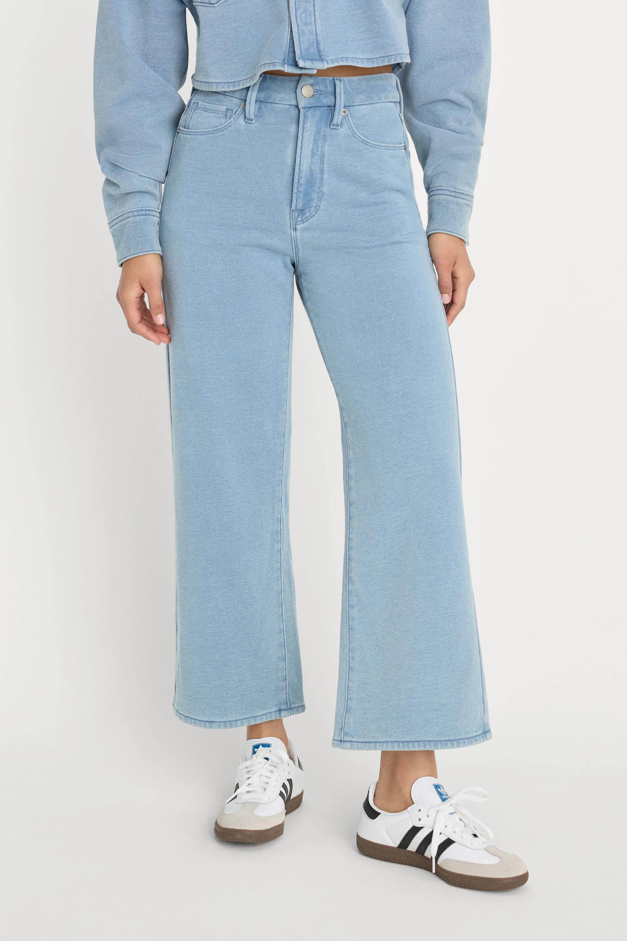 JEANIUS CROP PALAZZO | INDIGO376 - Image 2