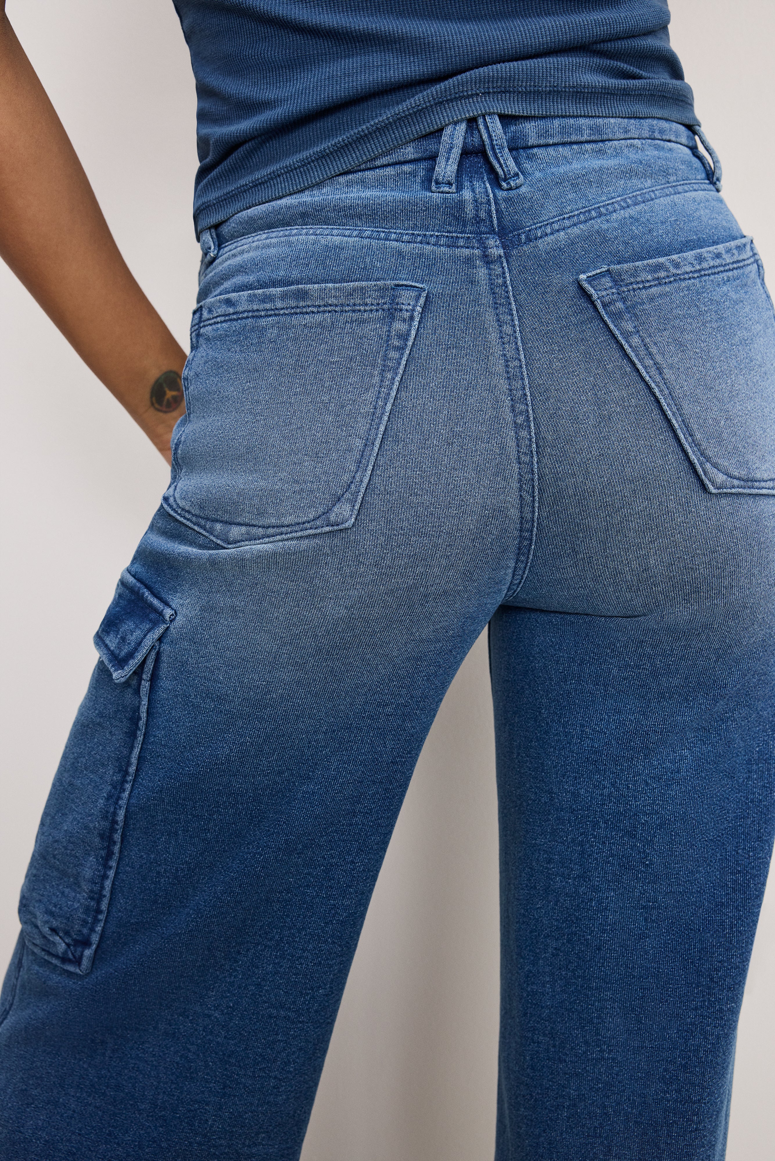 JEANIUS GOOD SKATE CARGO PANTS | INDIGO900 - Image 6