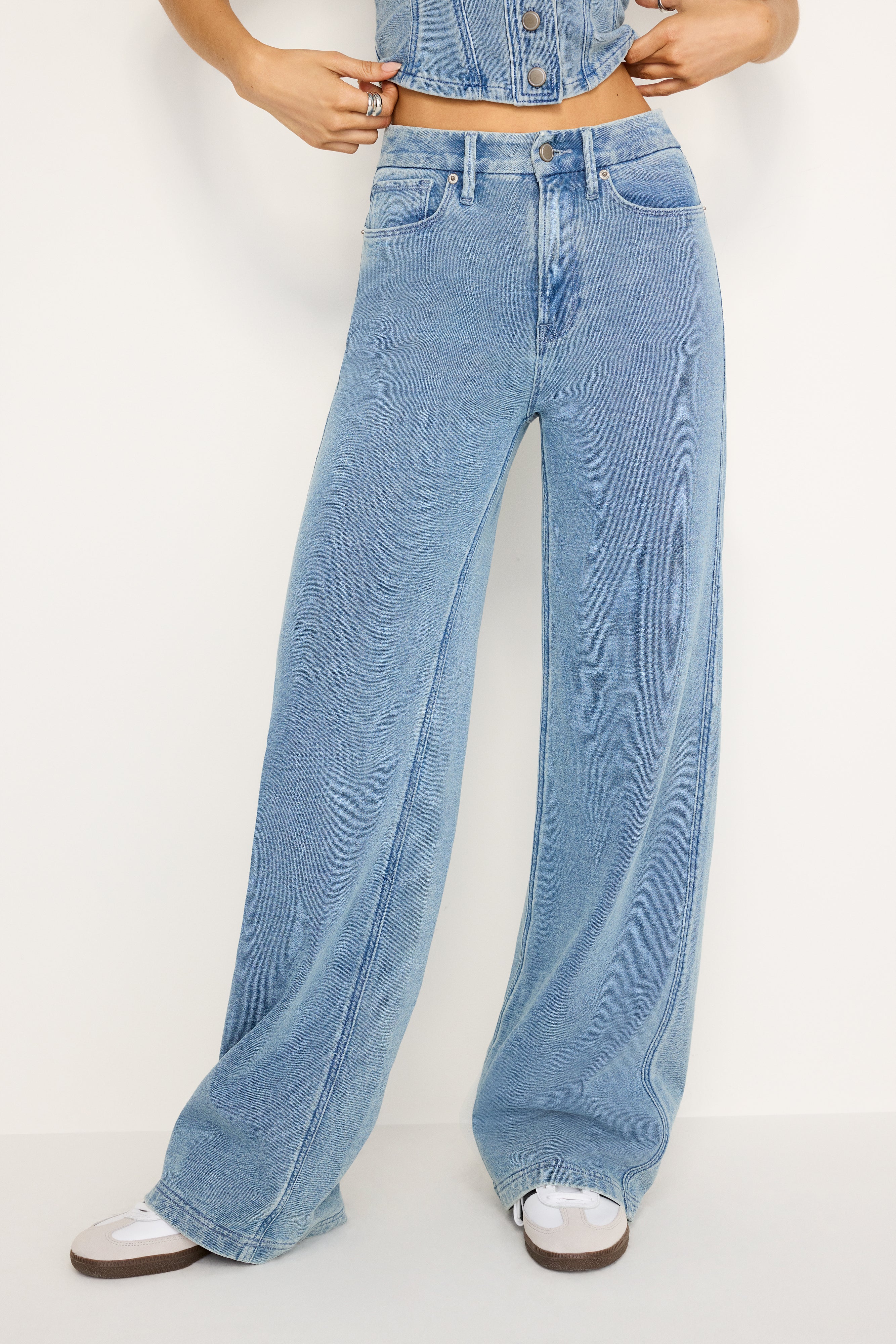 JEANIUS GOOD SKATE SWEATPANTS | INDIGO586 - Image 3