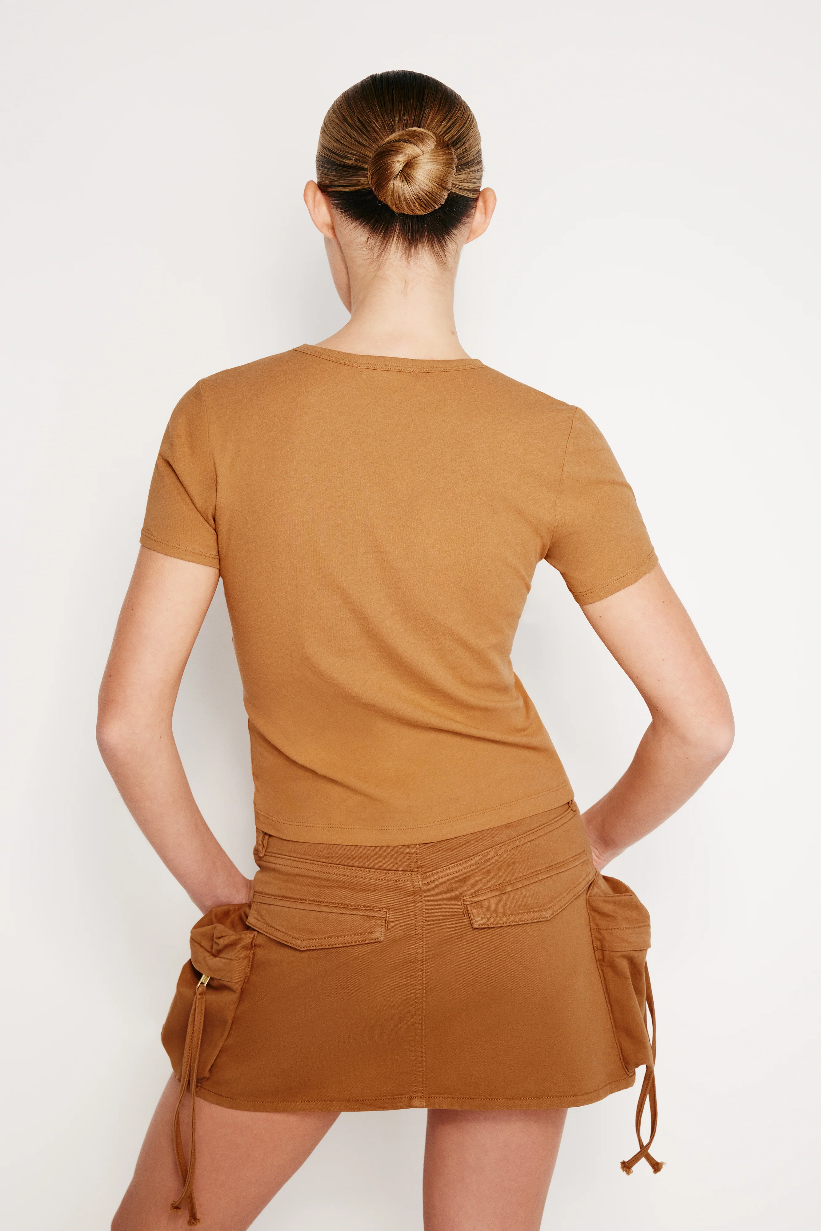 LIGHTWEIGHT SLIM COTTON TEE | CANYON003 - Image 4