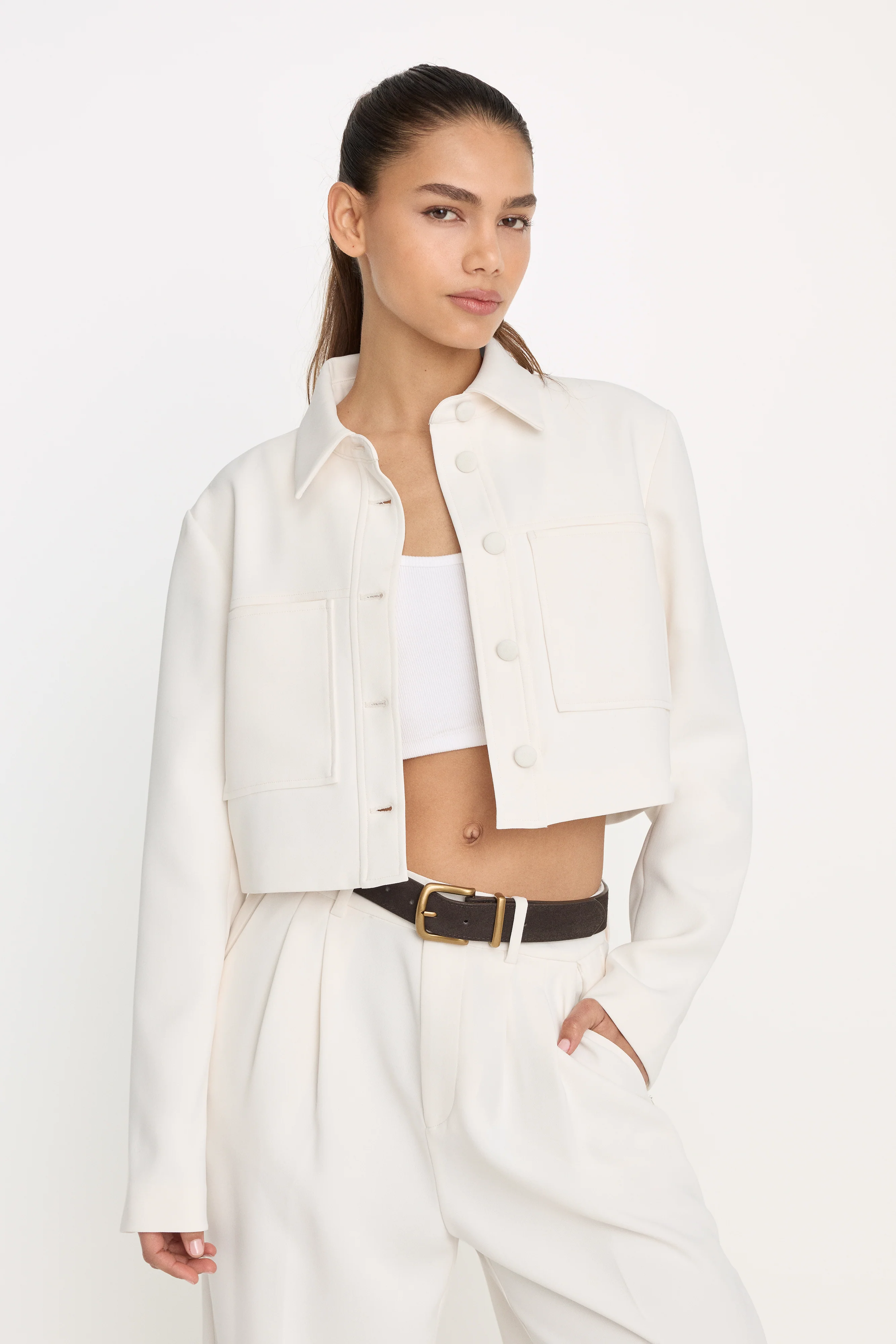 CROPPED JACKET | SOFT SHELL