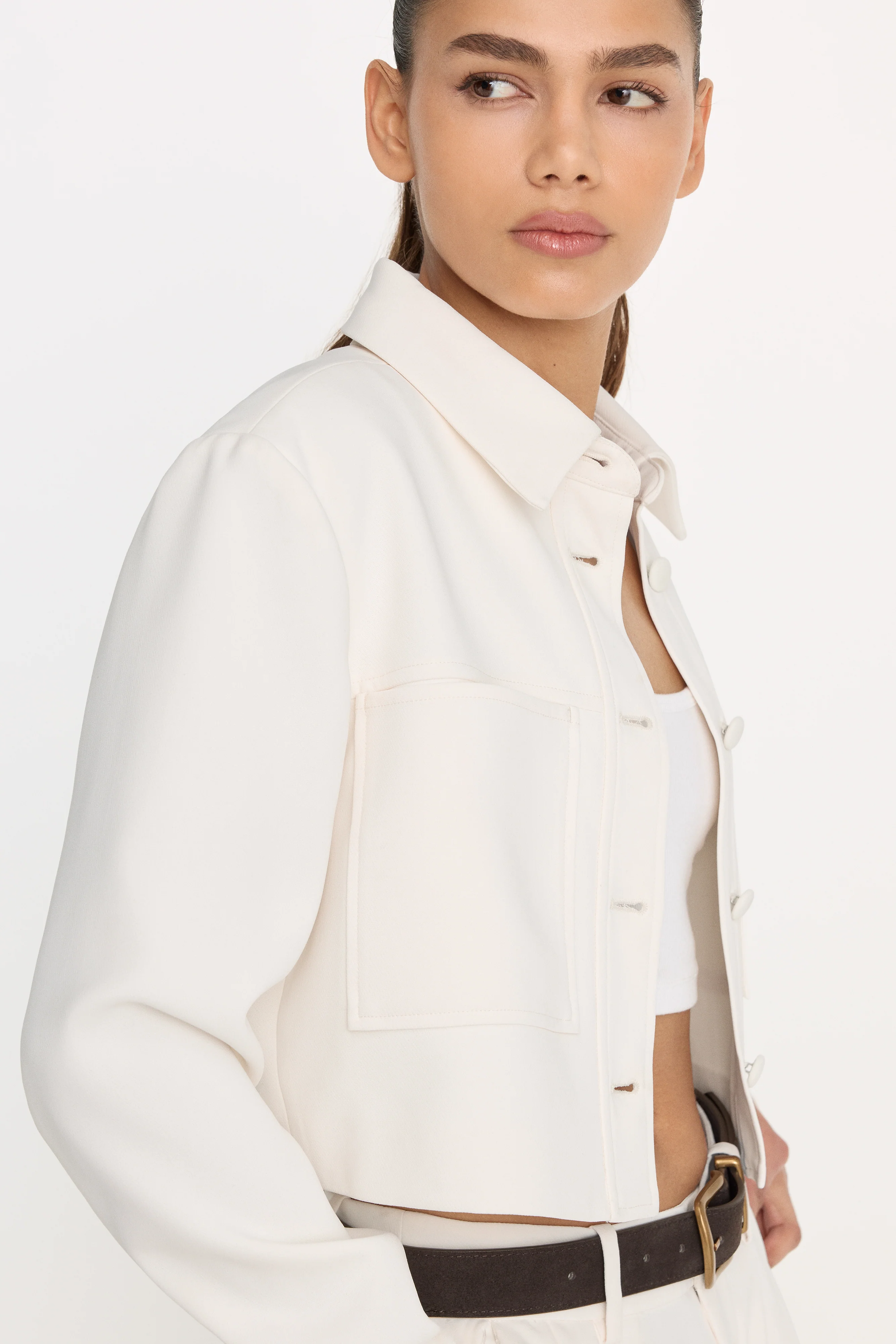 CROPPED JACKET | SOFT SHELL - Image 2