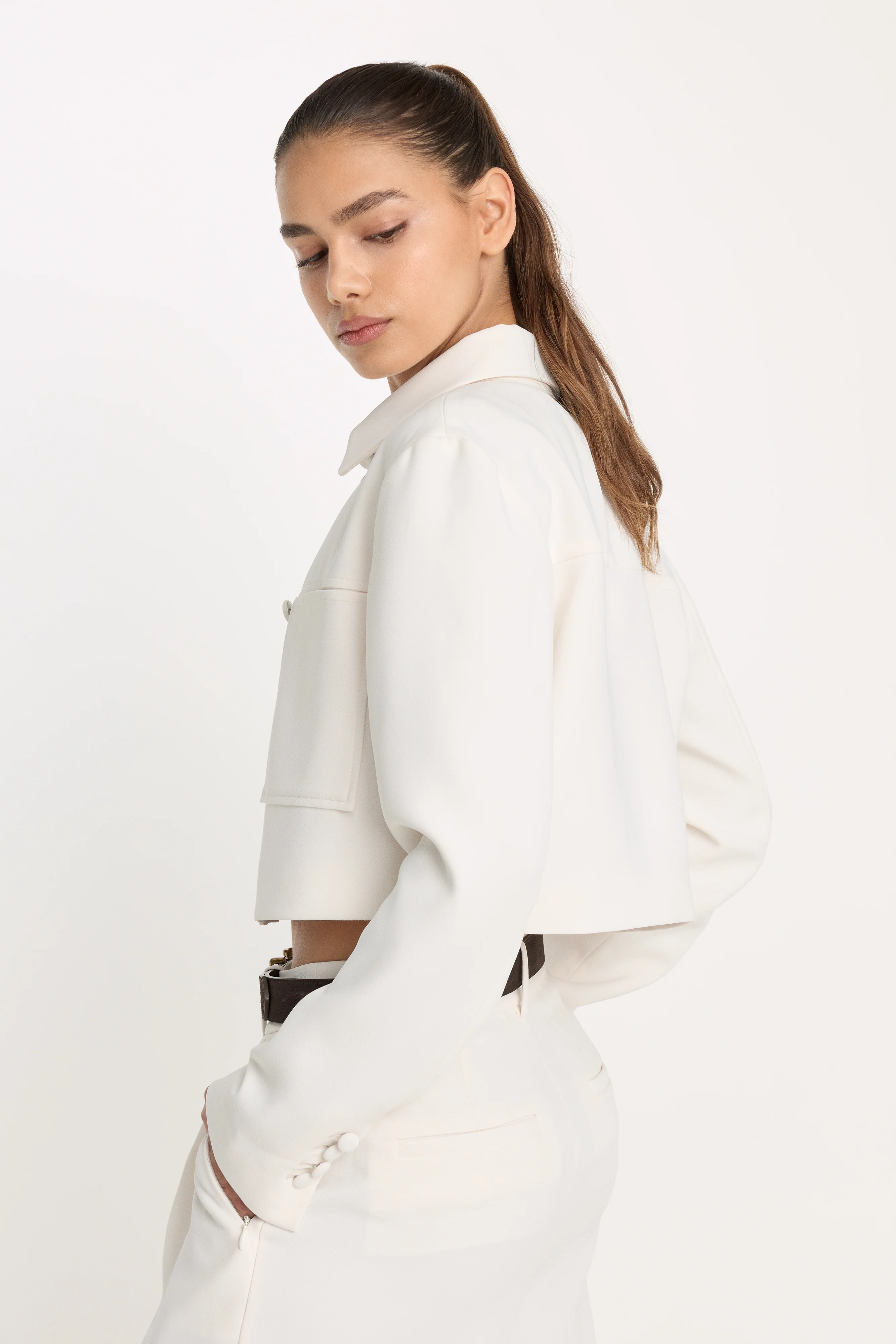 CROPPED JACKET | SOFT SHELL - Image 4
