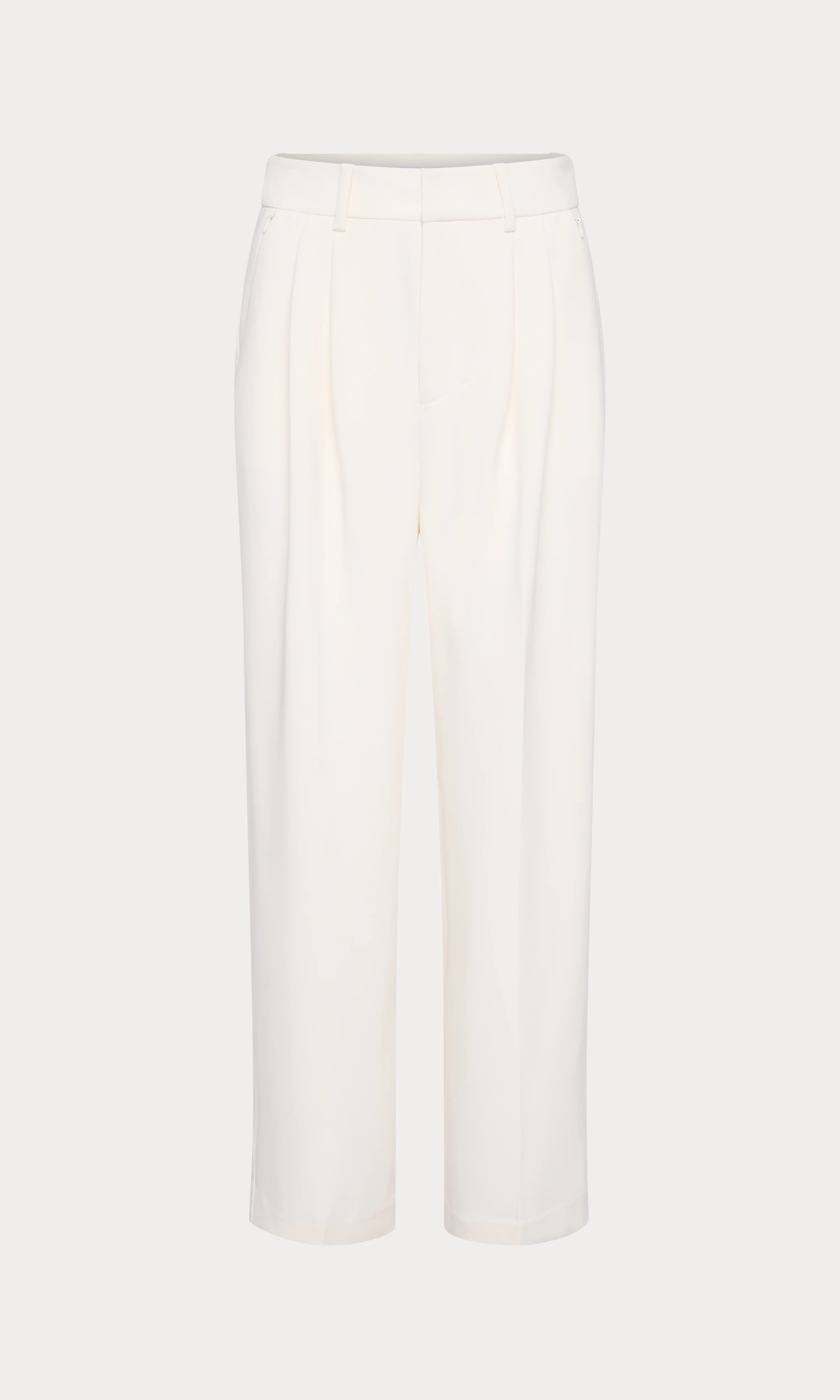 LUXE SUITING HIGH-RISE CROPPED WIDE LEG TROUSER | SOFT SHELL - Image 7