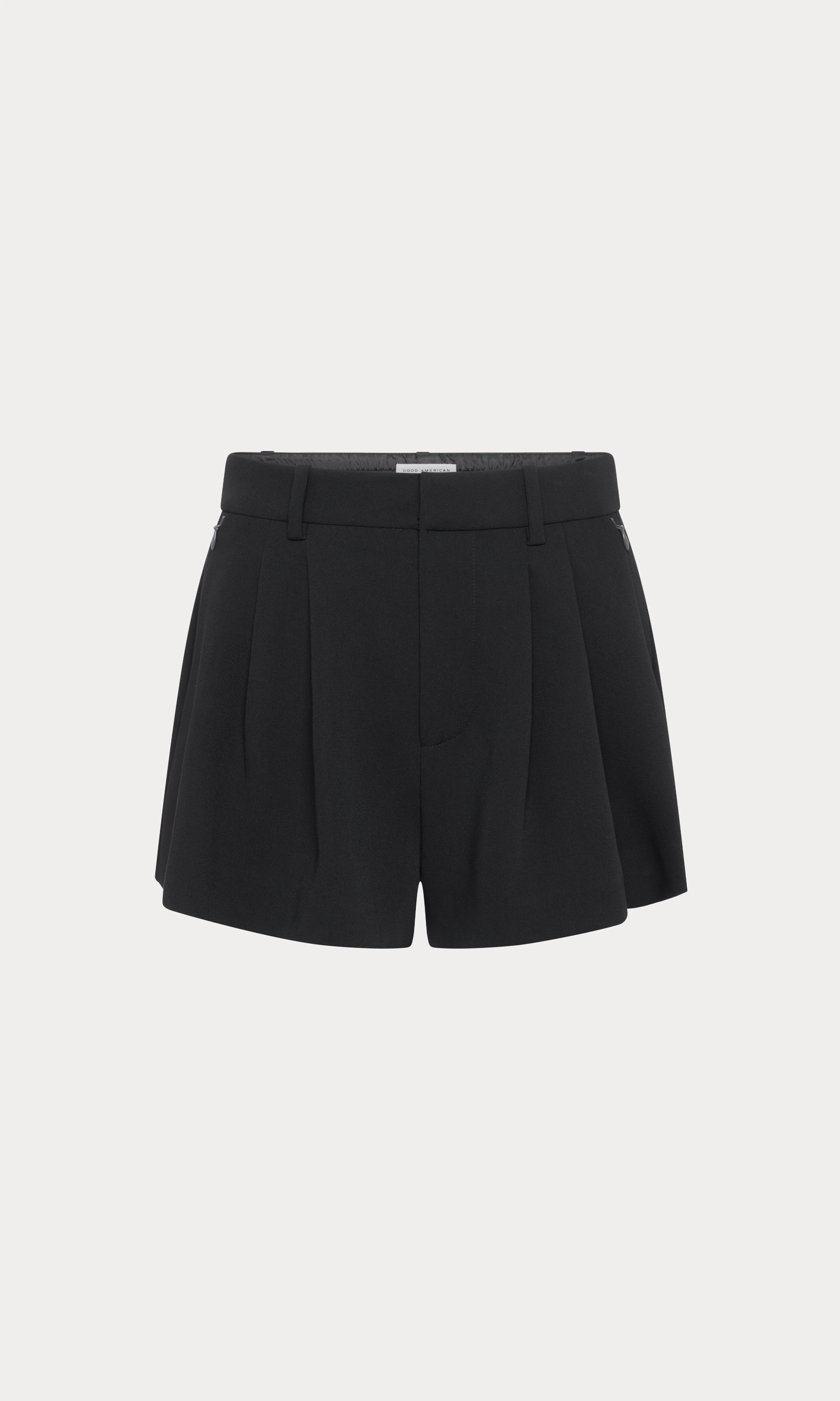 LUXE SUITING TROUSER SHORT | BLACK001 - Image 6