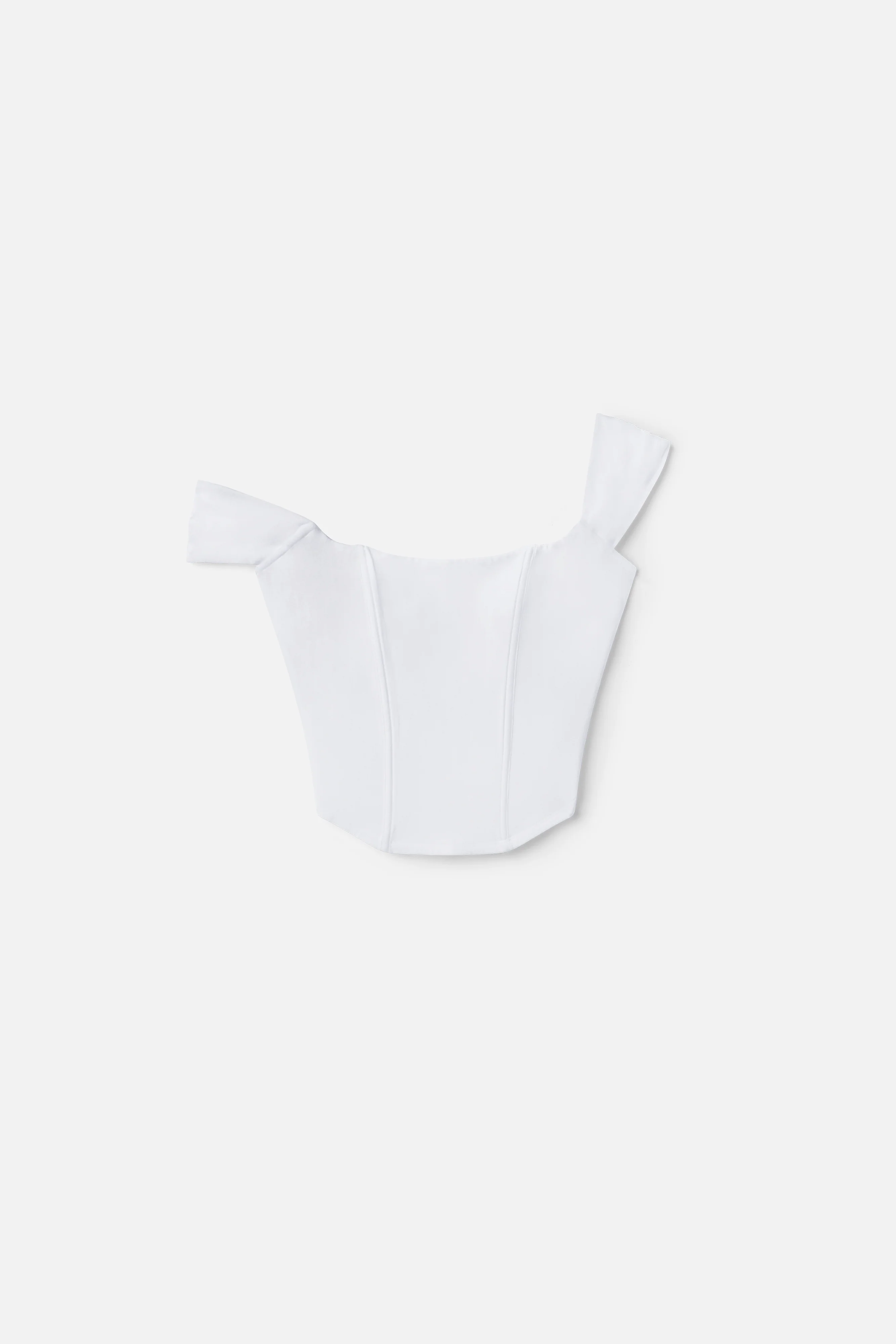 DOLLY SUPER STRETCH CORSET TOP | WHITE001 - Image 4
