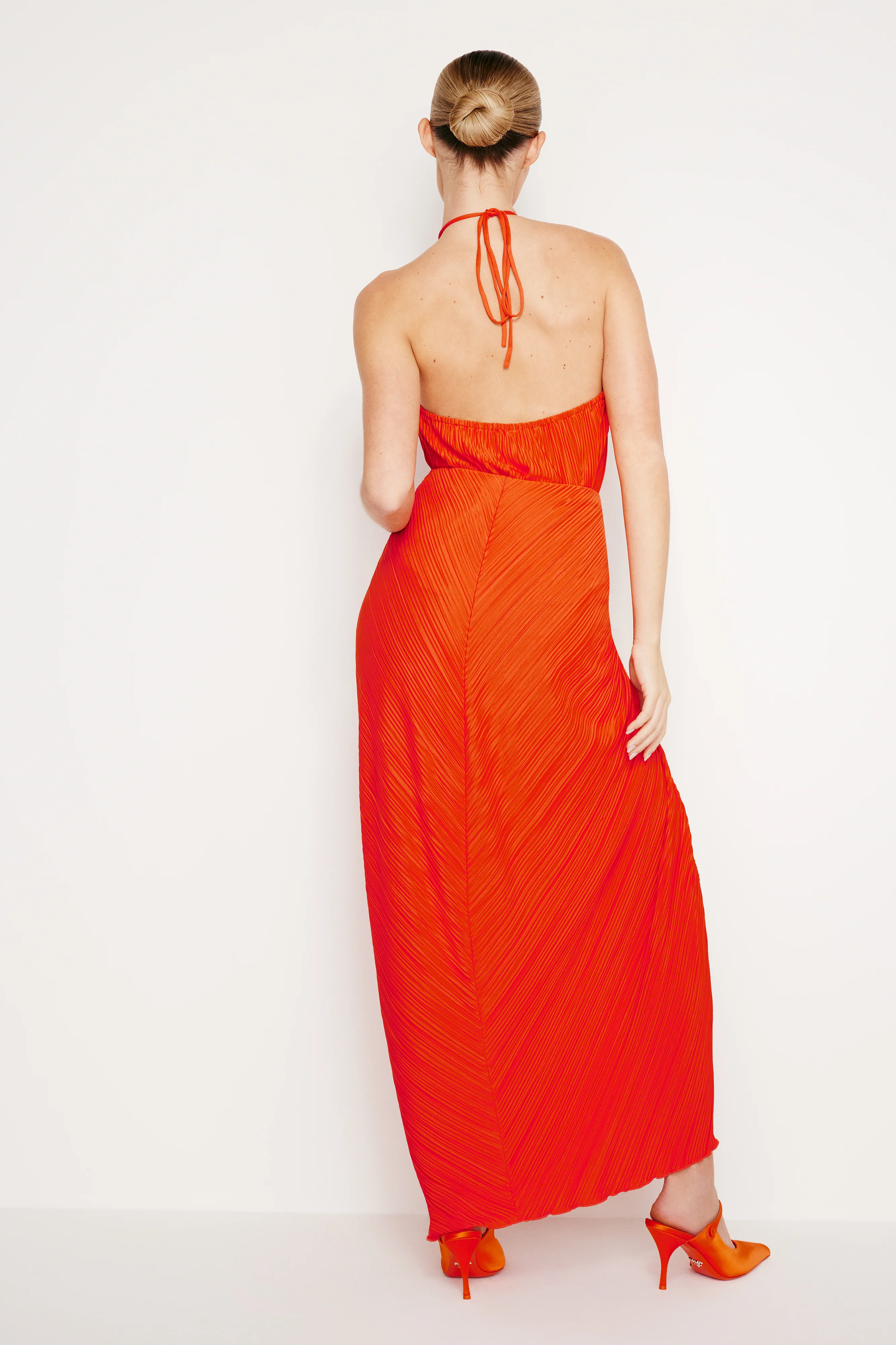 PLISSE MAXI SKIRT | ROMA002 - Image 5