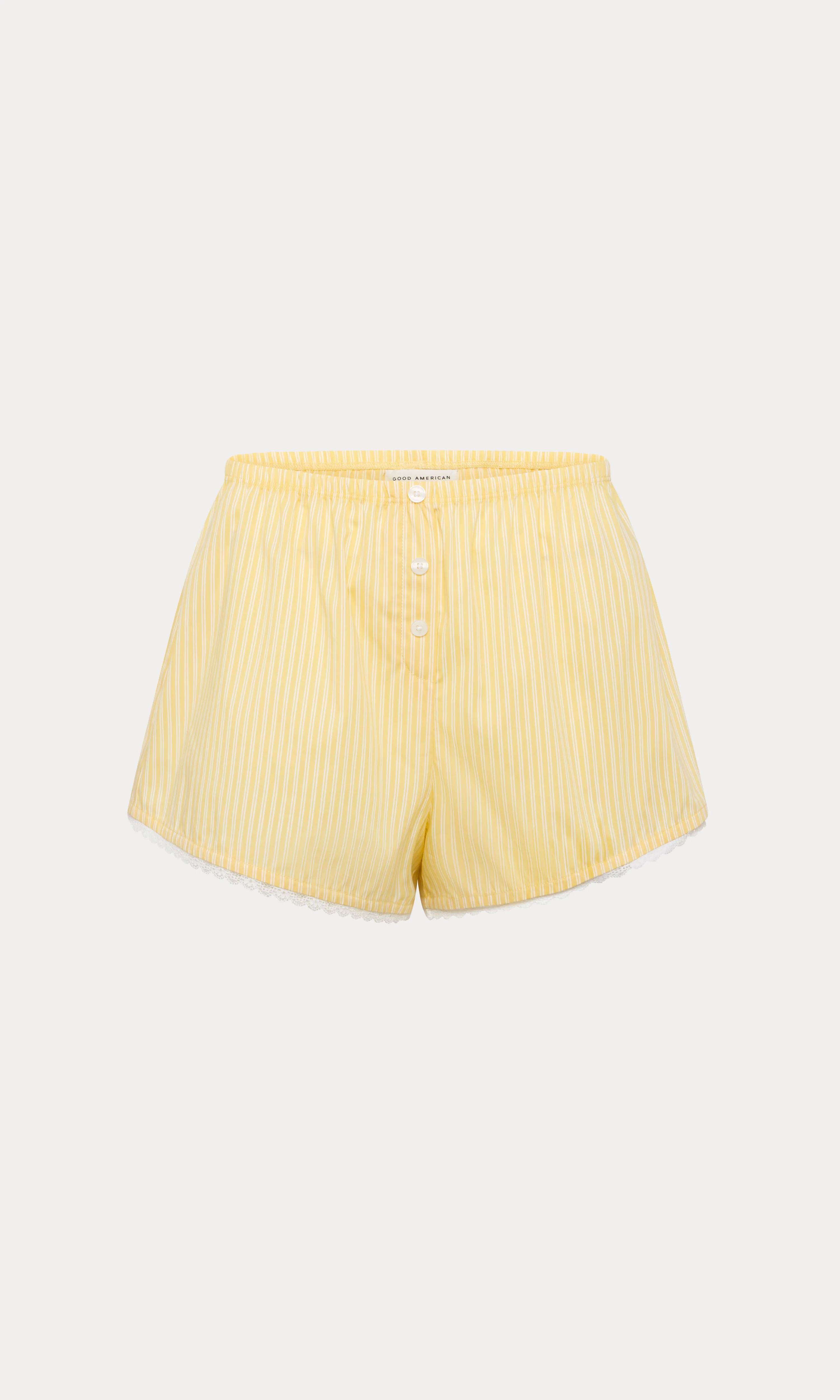 POPLIN PULL ON BOXER SHORTS | BUTTERBEAM STRIPE - Image 7