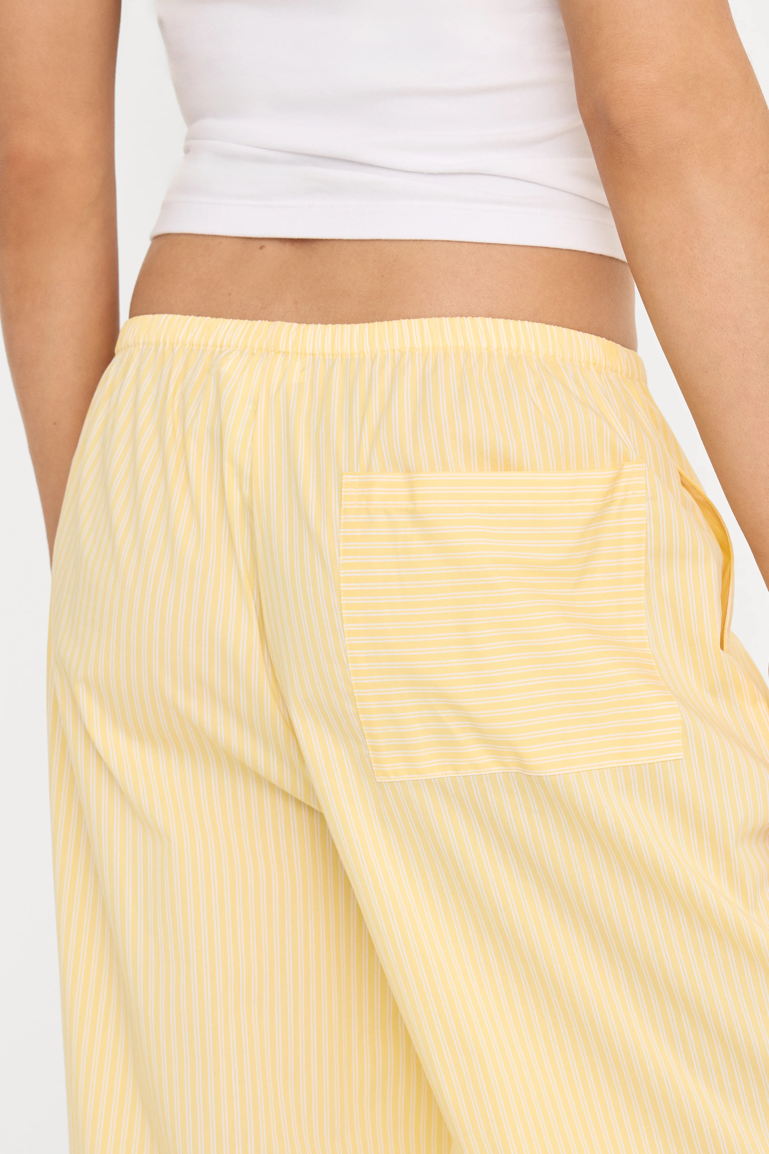 POPLIN PULL ON PANTS | BUTTERBEAM STRIPE - Image 6