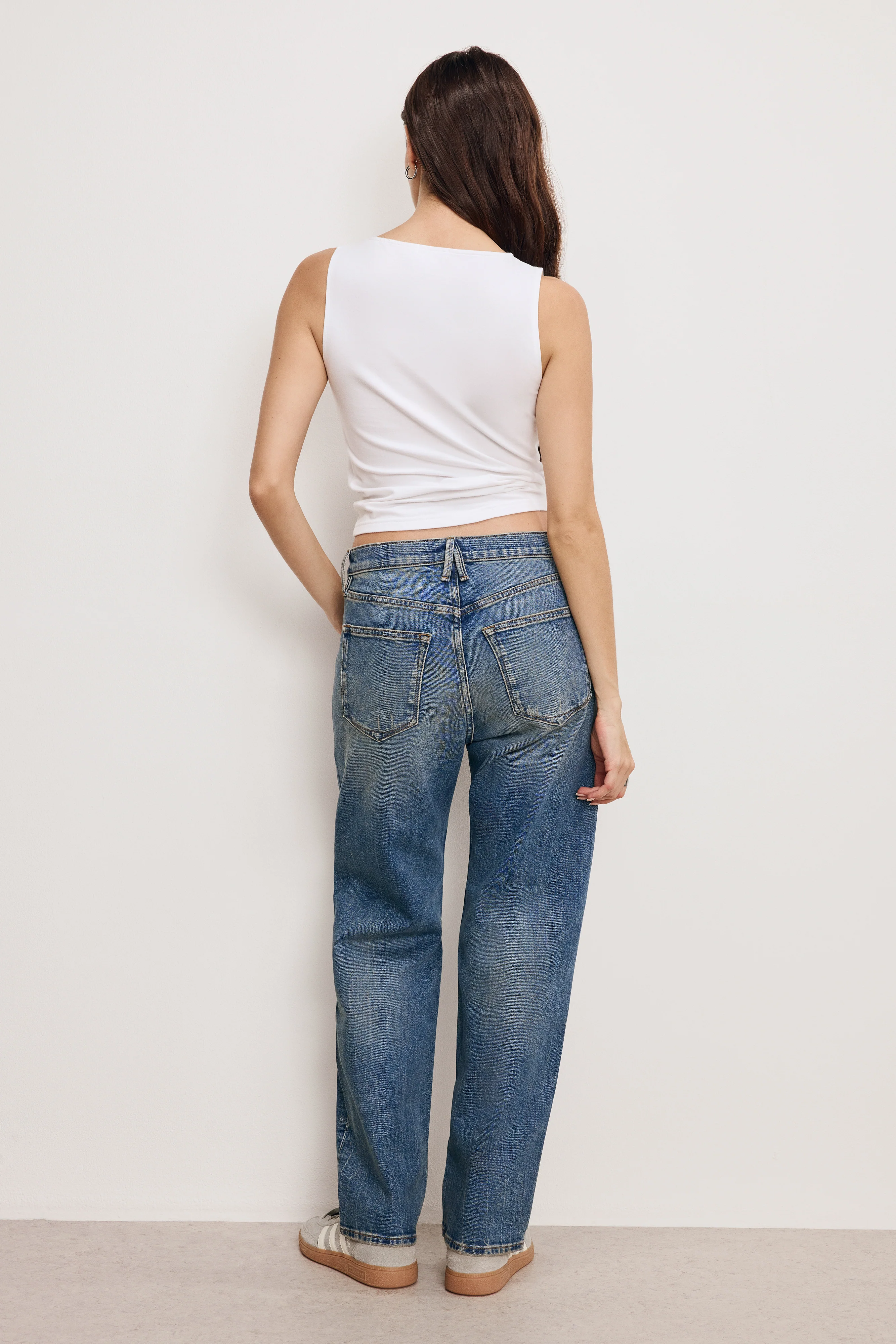 GOOD RELAXED STRAIGHT JEANS | INDIGO868 - Image 3
