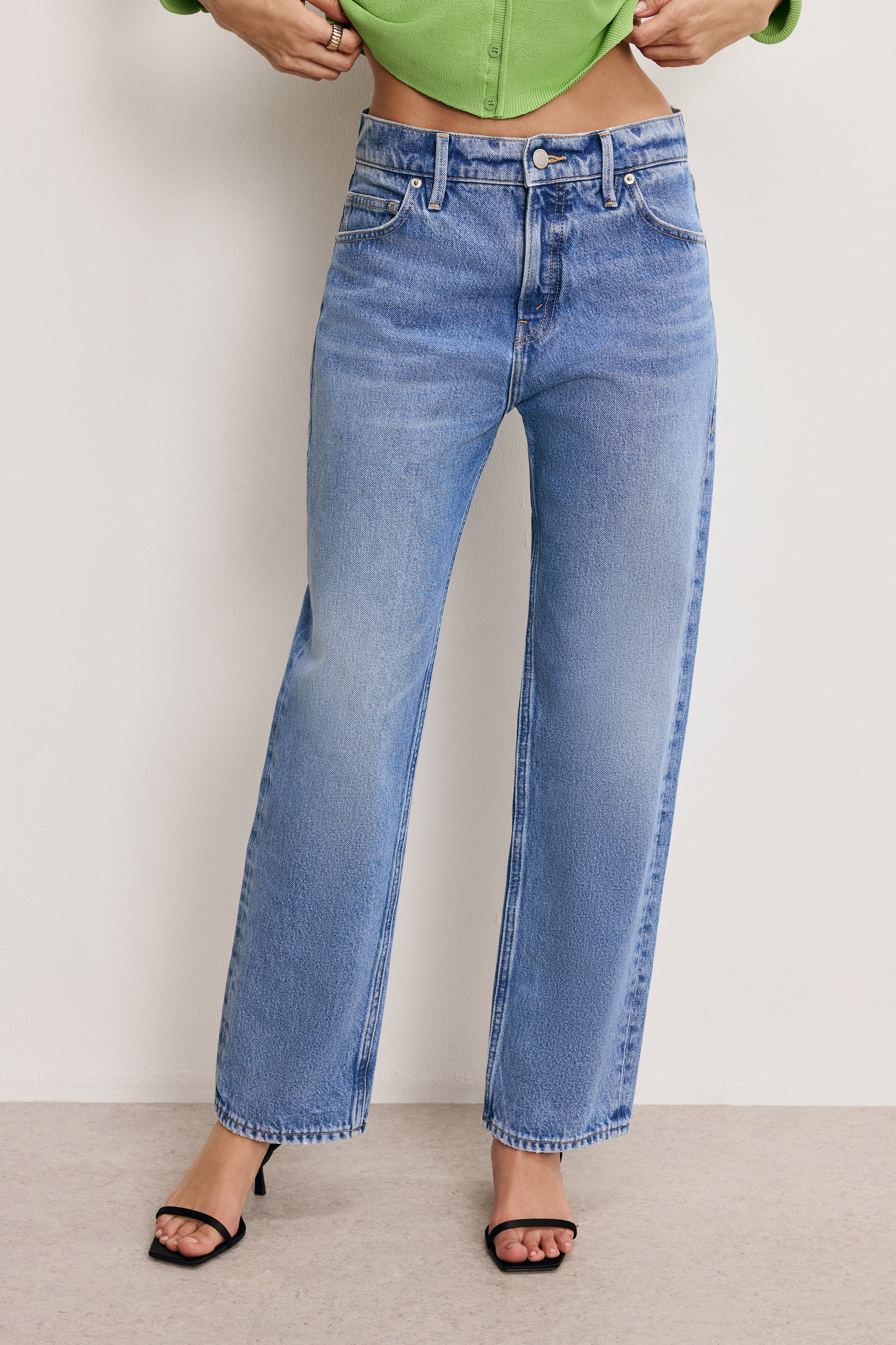GOOD RELAXED STRAIGHT JEANS | INDIGO885 - Image 2