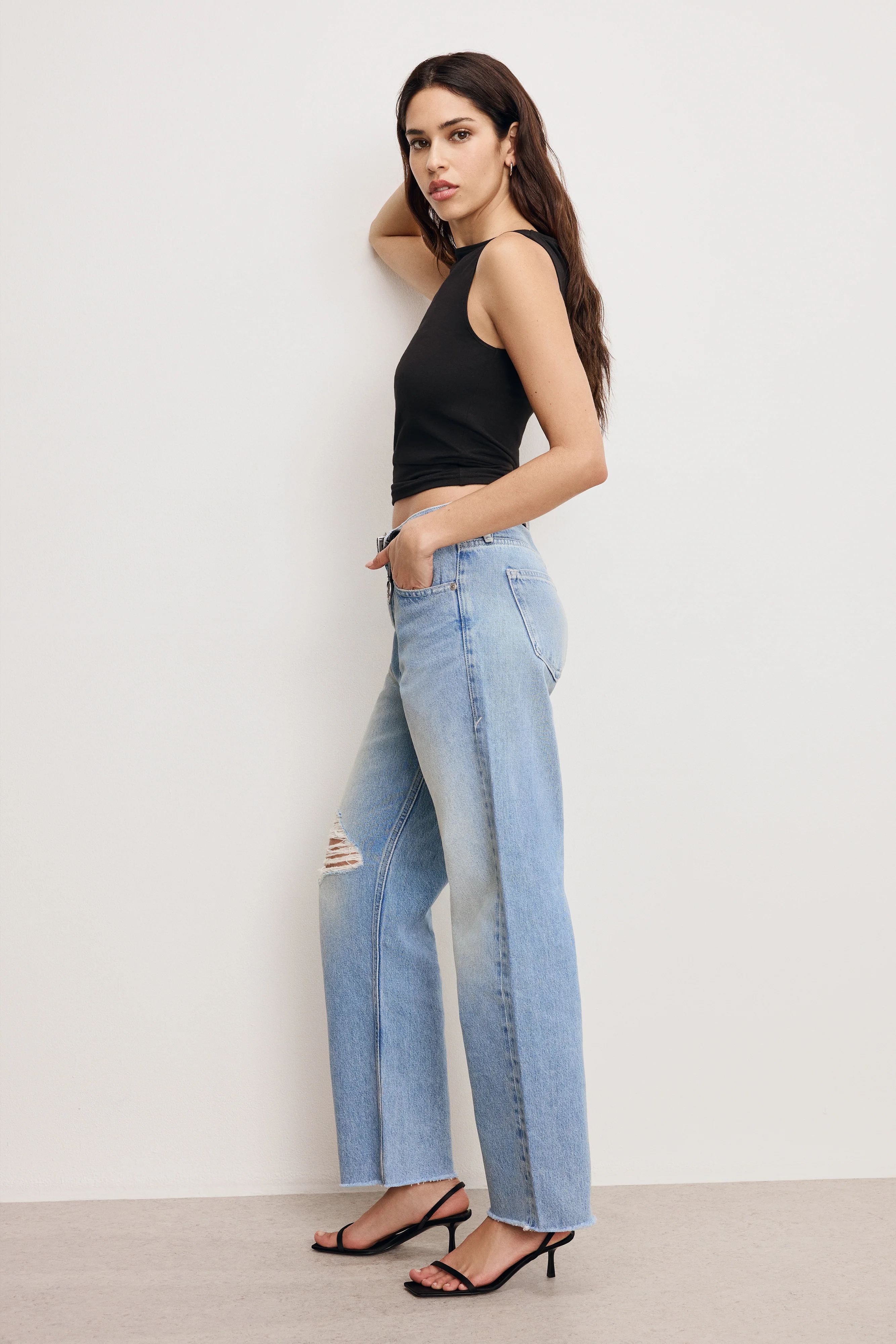 GOOD RELAXED STRAIGHT JEANS | INDIGO887 - Image 4