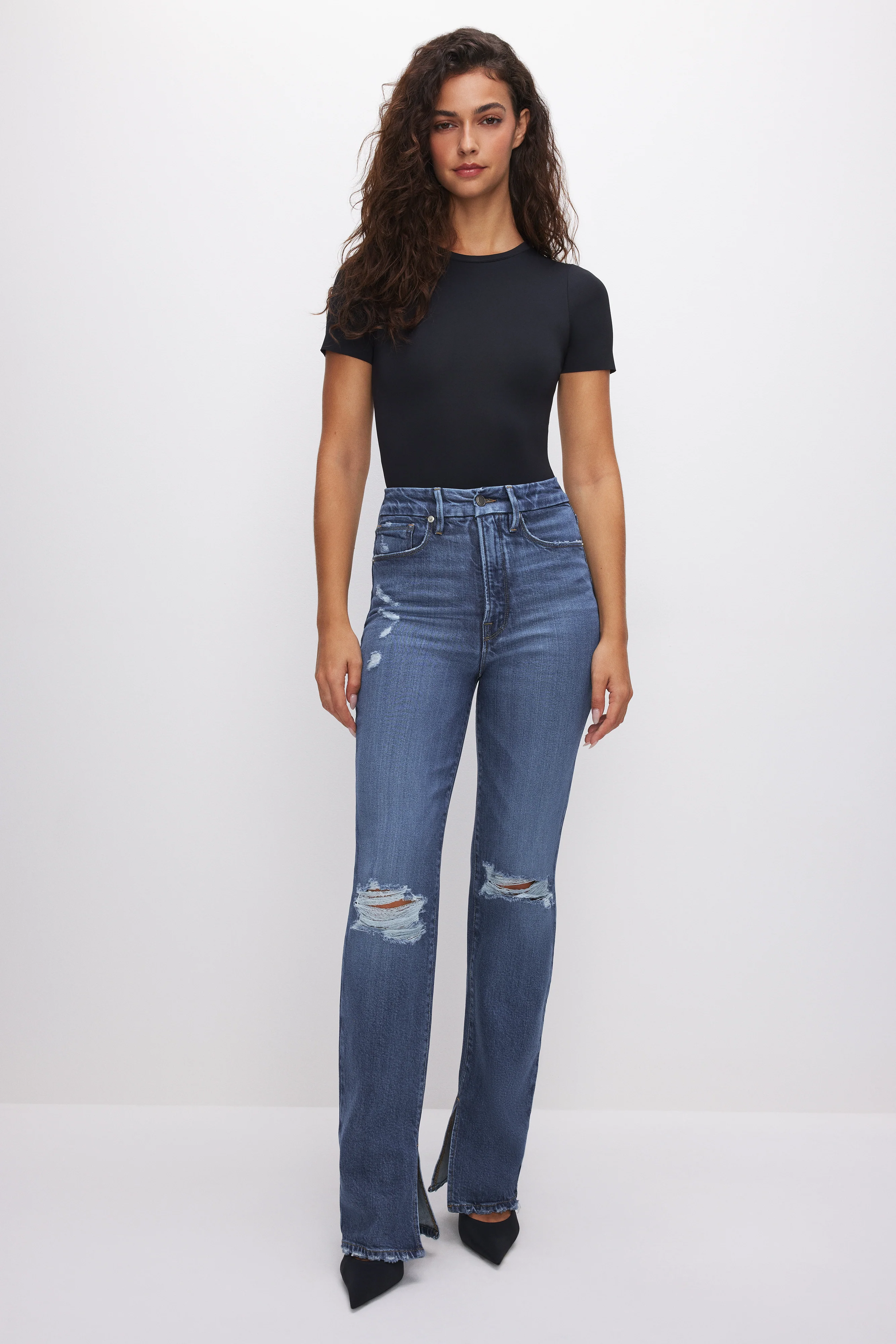 THE SCULPTING MODERN BODYSUIT| BLACK - Image 4