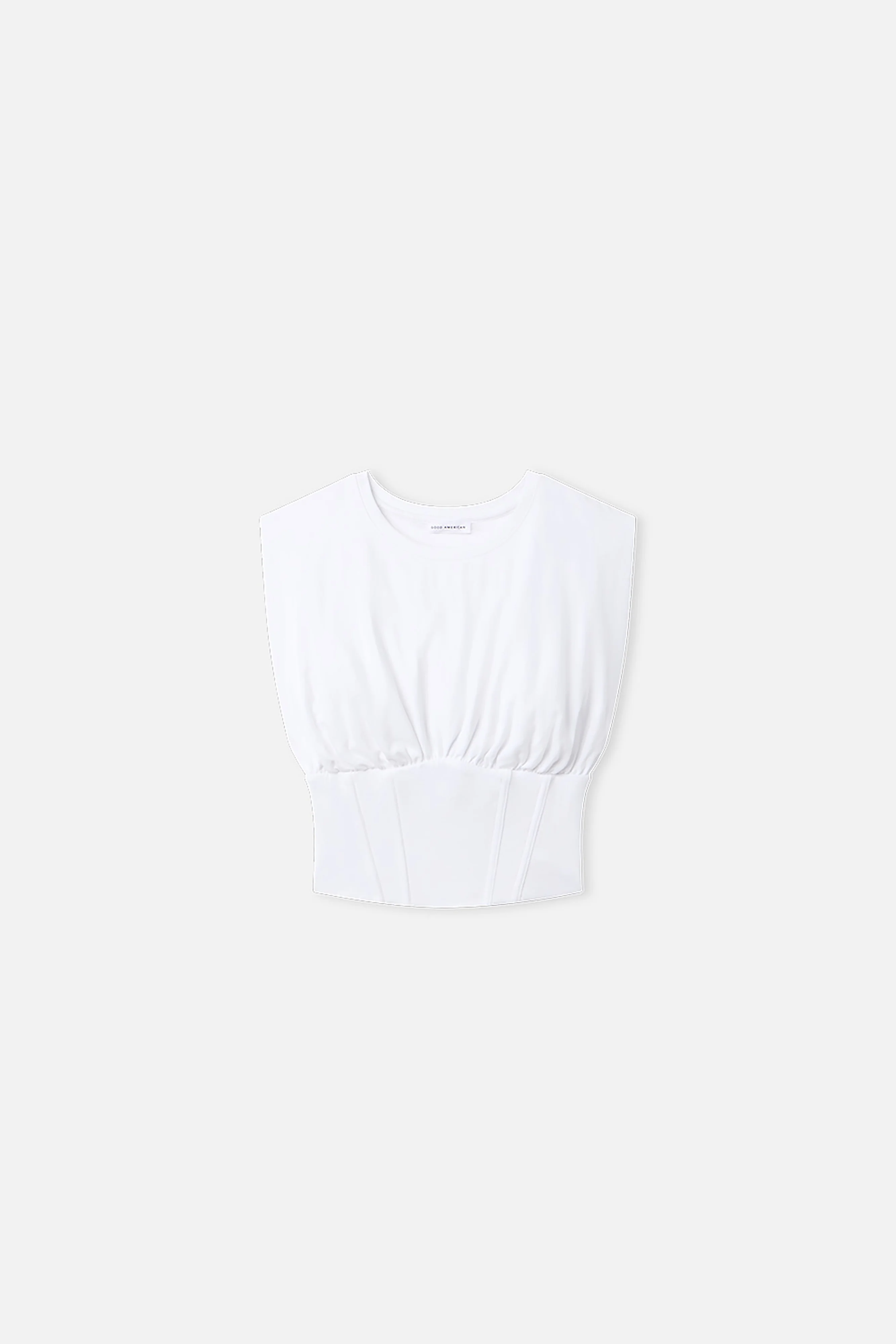 SLEEVELESS CORSET TOP | WHITE001 - Image 5