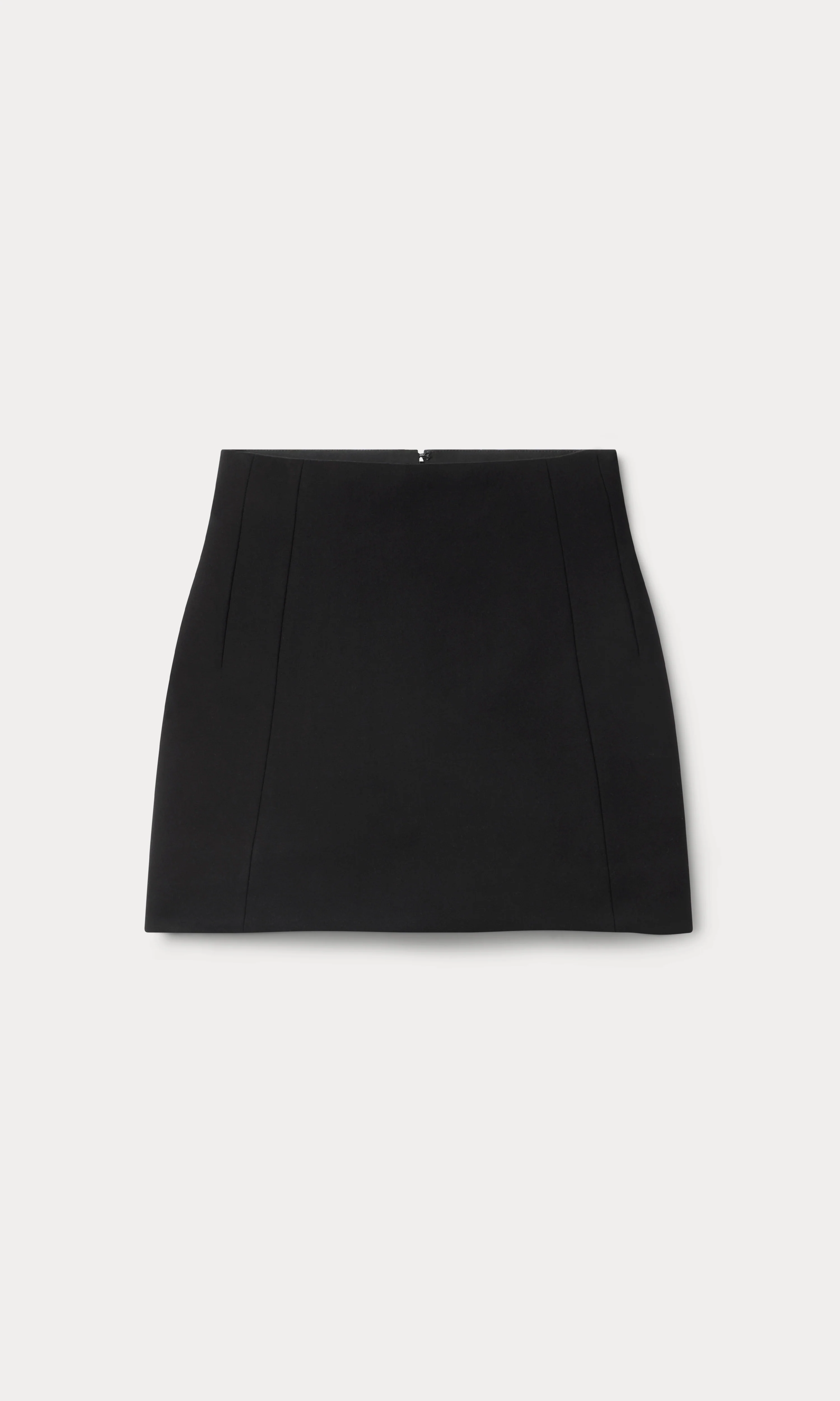 SOFT STRETCH PONTE MINI SKIRT | BLACK001 - Image 5