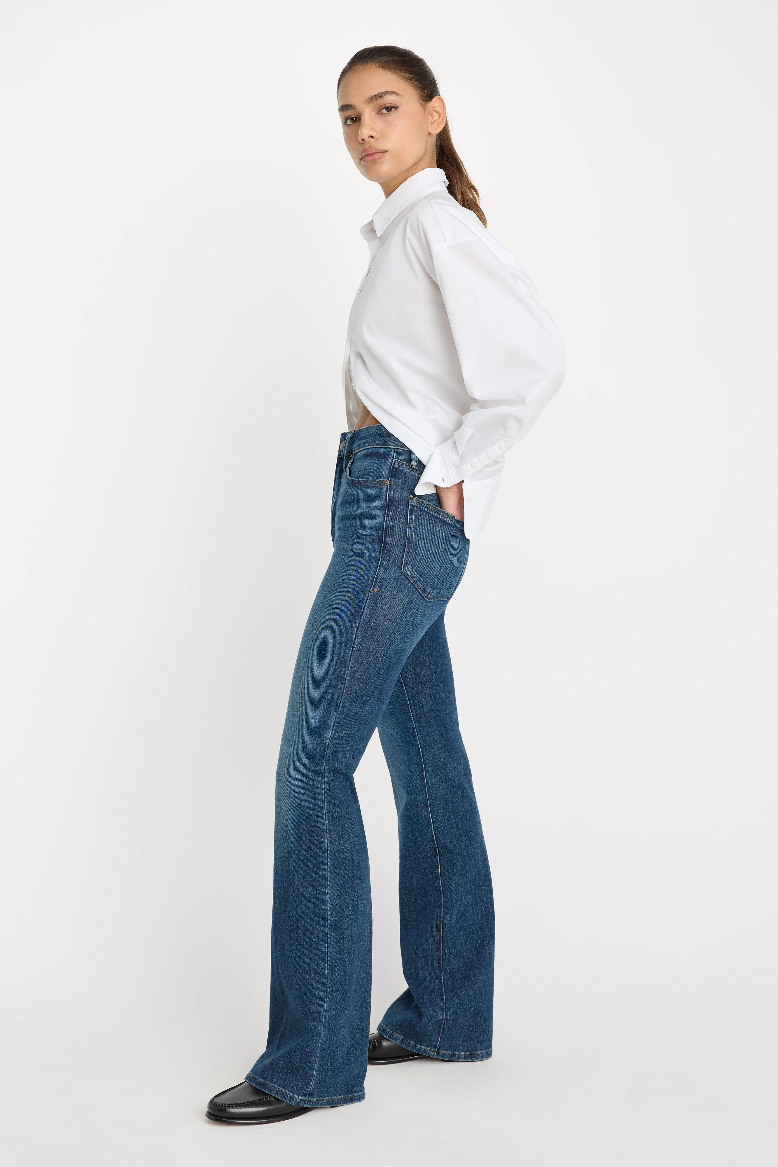 GOOD CLASSIC BOOTCUT JEANS | INDIGO863 - Image 3