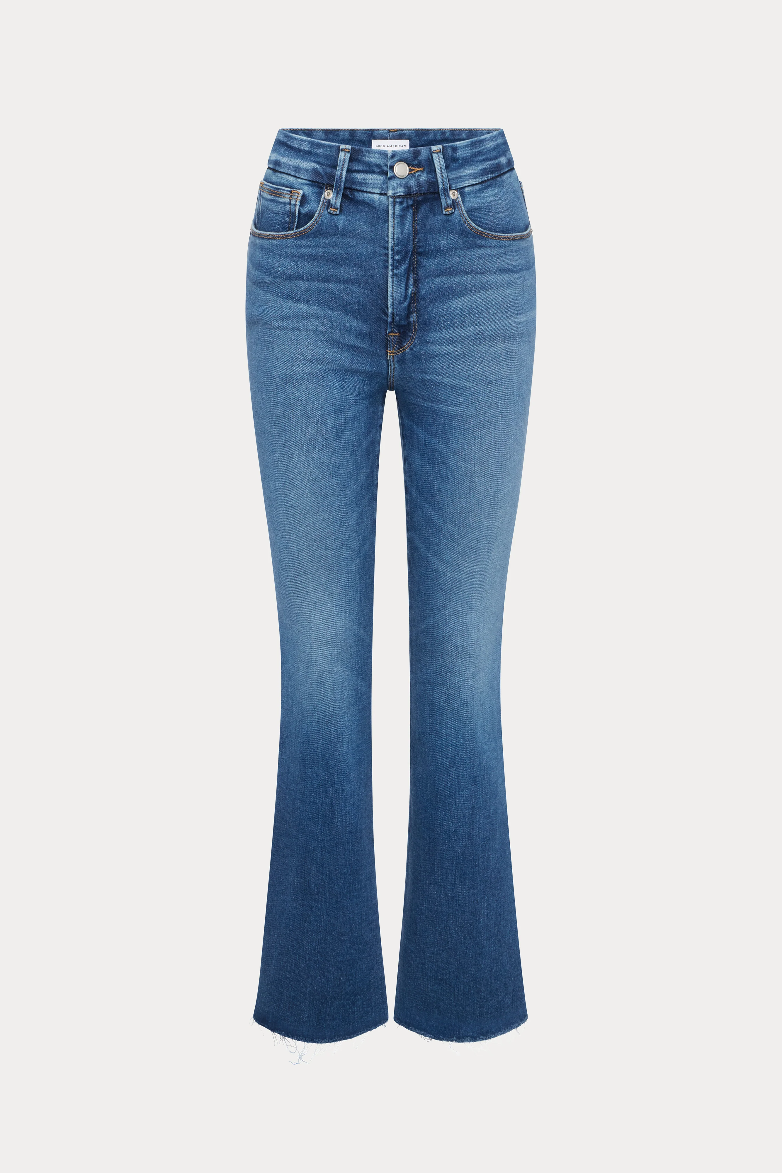 GOOD LEGS CROPPED MINI BOOT JEANS | INDIGO818 - Image 7