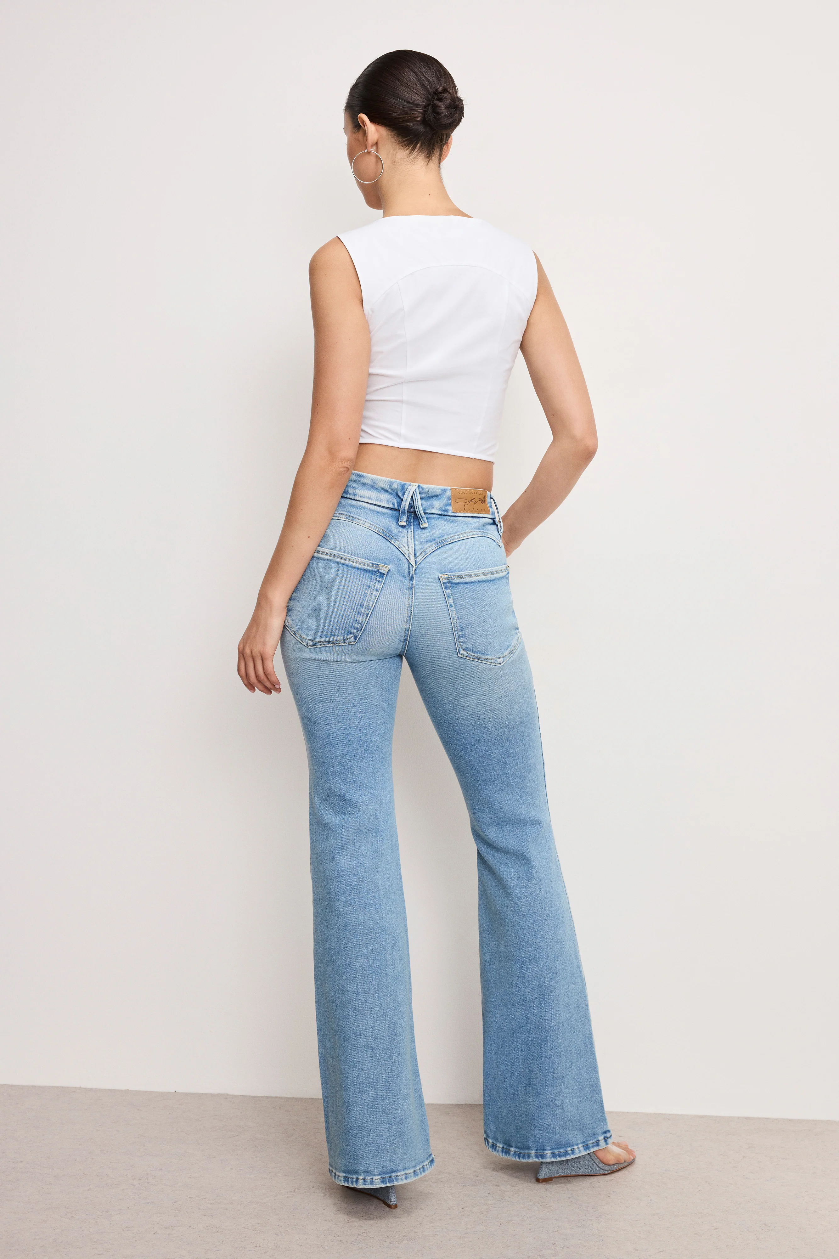 DOLLY JOLEANS FLARE JEANS | INDIGO1019 - Image 4