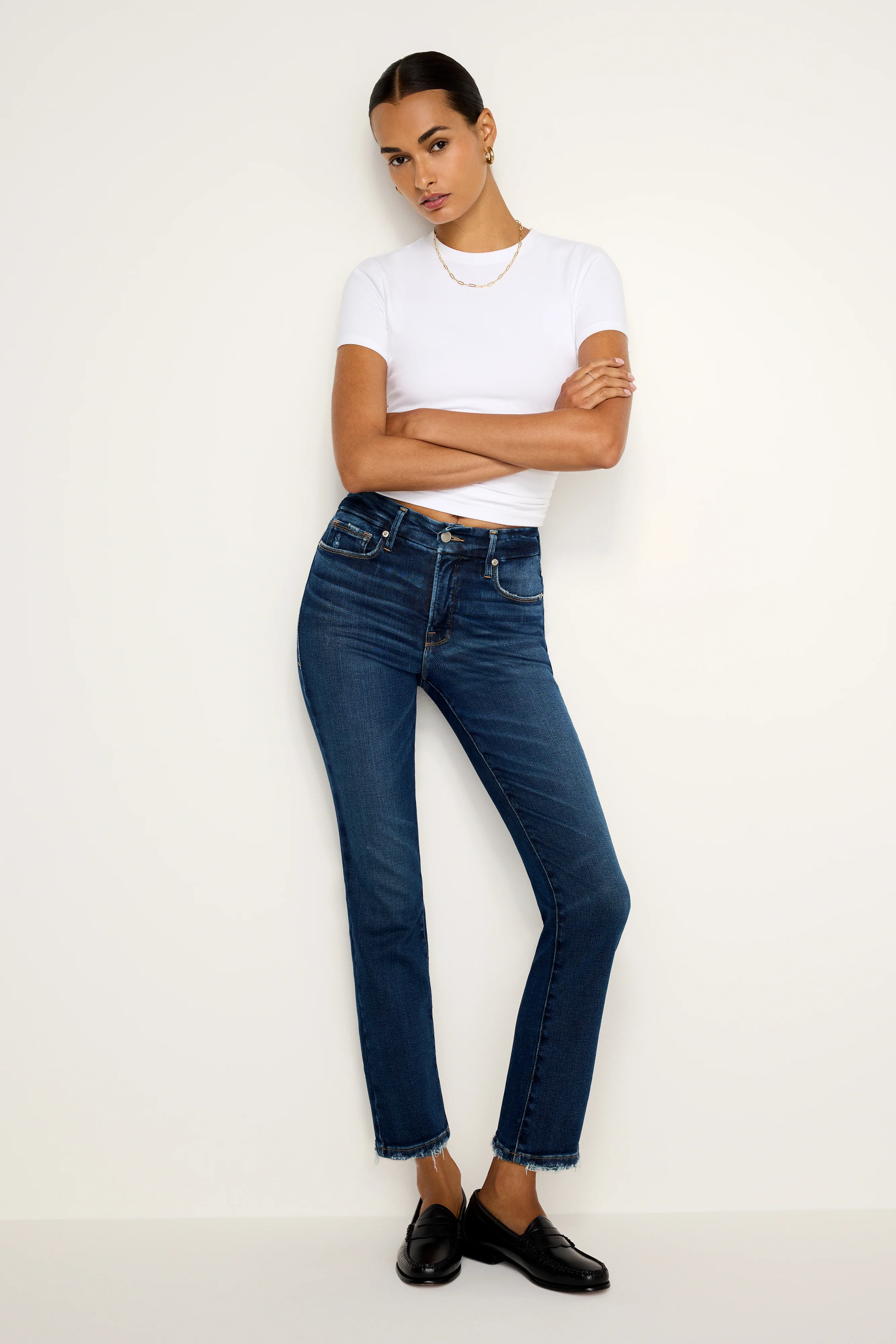 SOFT TECH GOOD LEGS STRAIGHT JEANS | INDIGO511 - Image 3